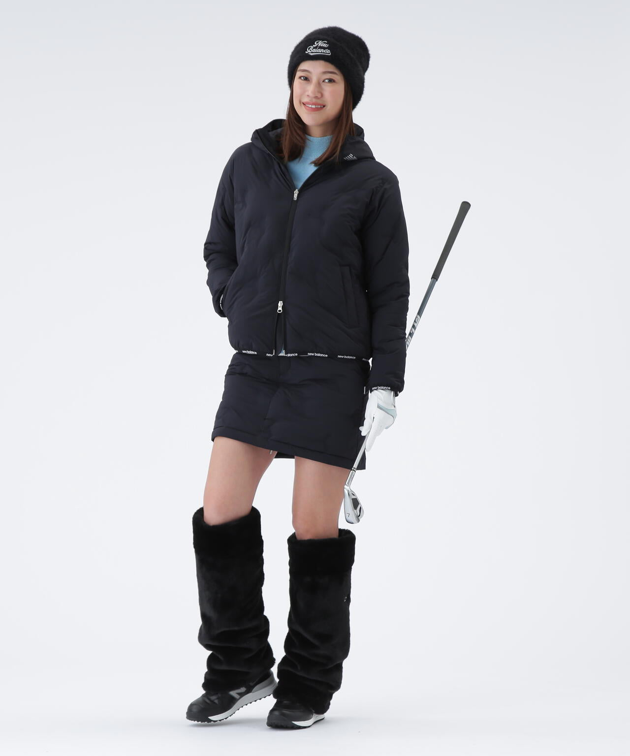 HIGH NECK KNIT PULLOVER | new balance golf