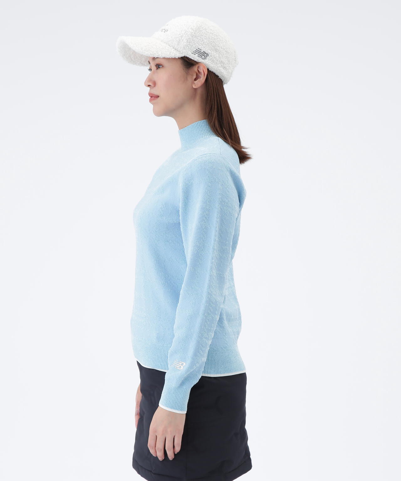 HIGH NECK KNIT PULLOVER | new balance golf