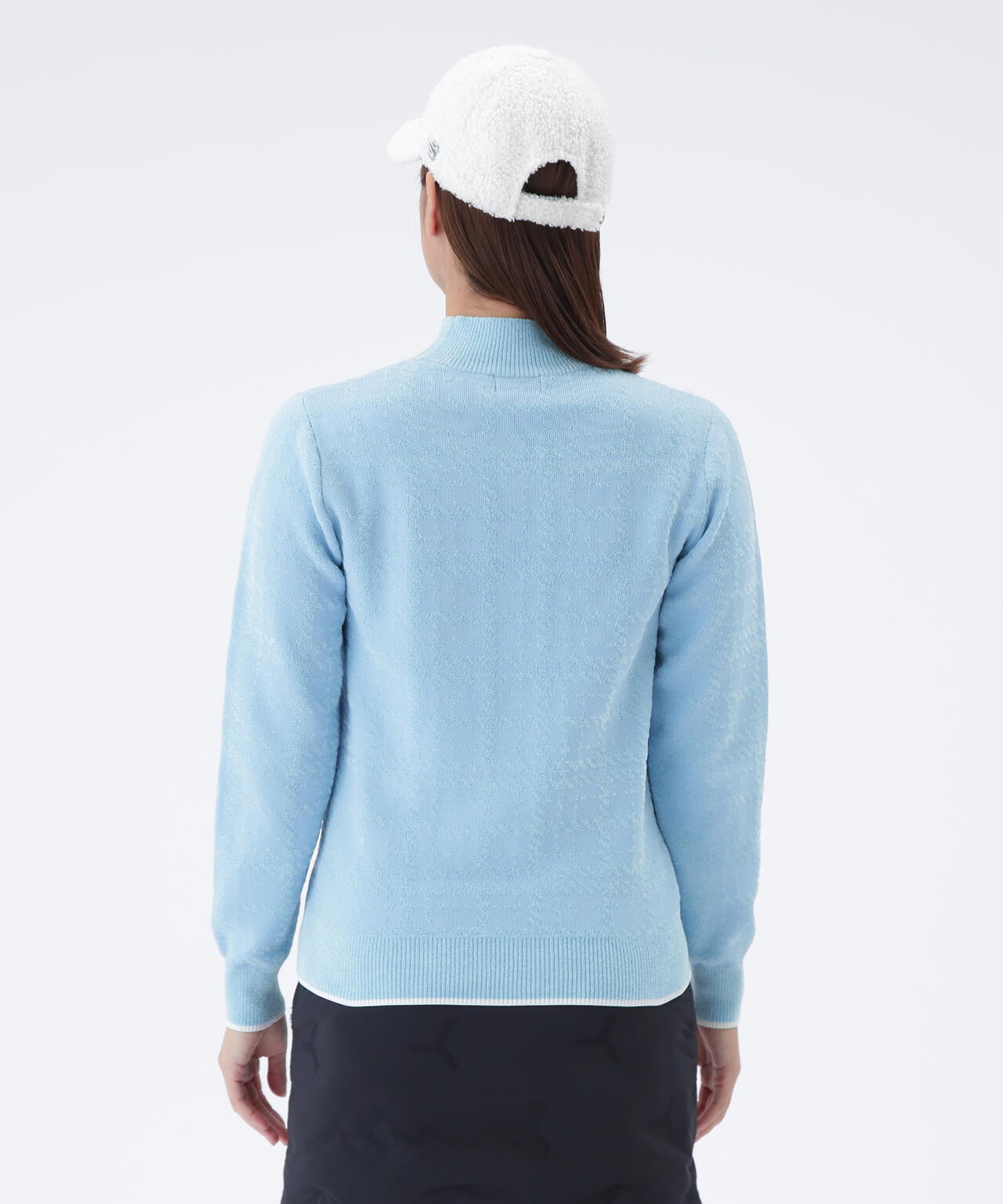 HIGH NECK KNIT PULLOVER | new balance golf