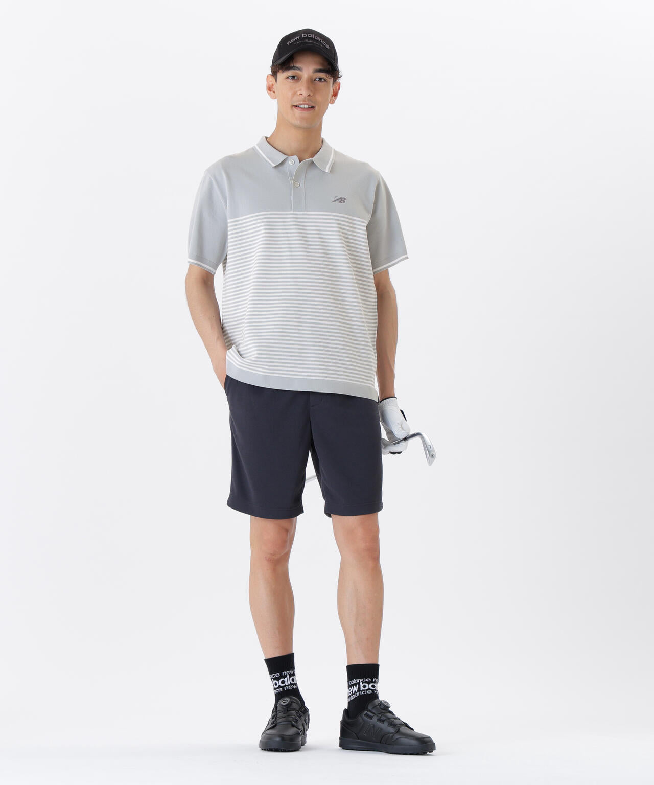 【直営店舗・公式オンライン限定】Ｓ／ＳＬＥＥＶＥ　ＫＮＩＴ　ＰＯＬＯ　ＳＨＩＲＴ