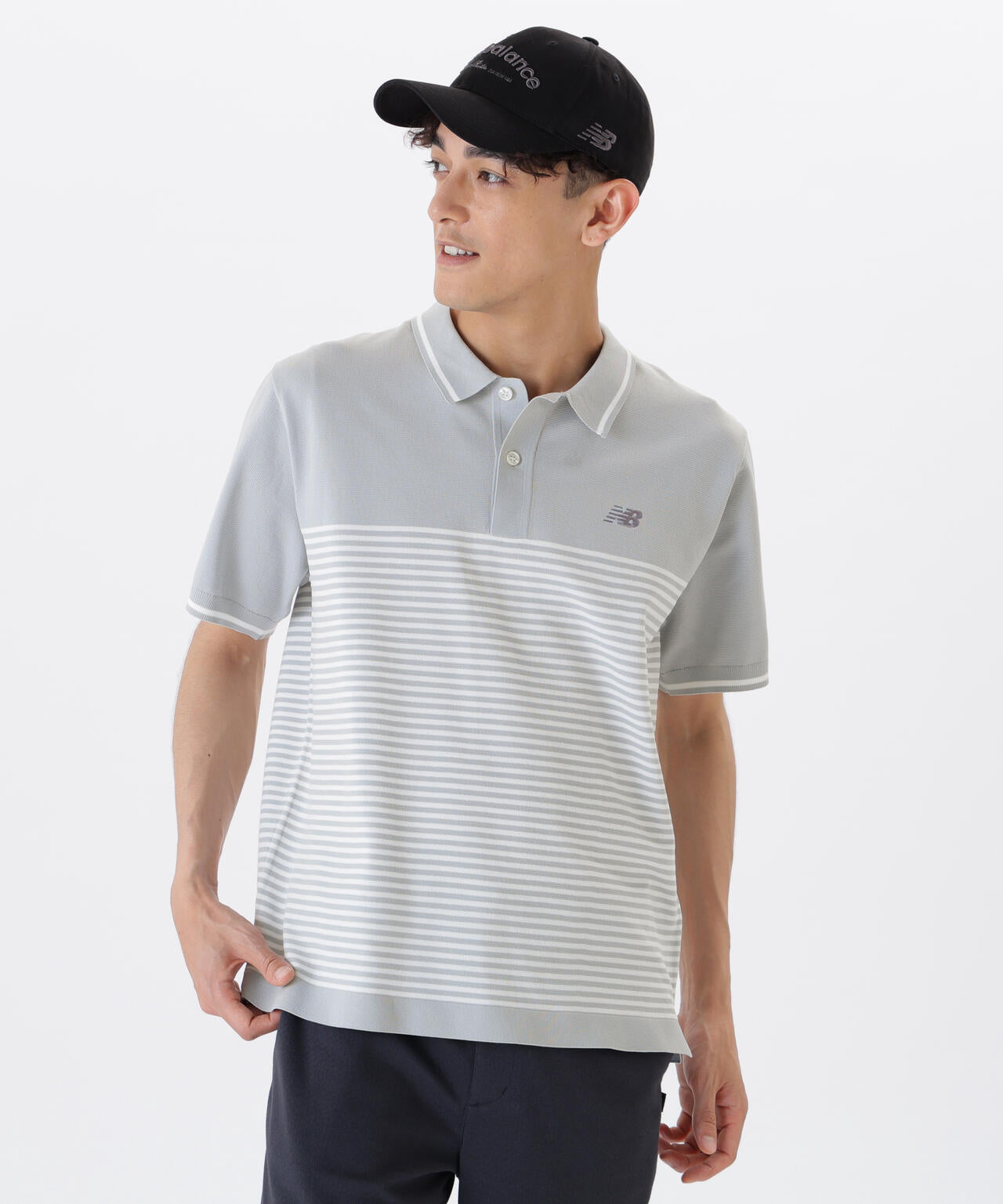 【直営店舗・公式オンライン限定】Ｓ／ＳＬＥＥＶＥ　ＫＮＩＴ　ＰＯＬＯ　ＳＨＩＲＴ