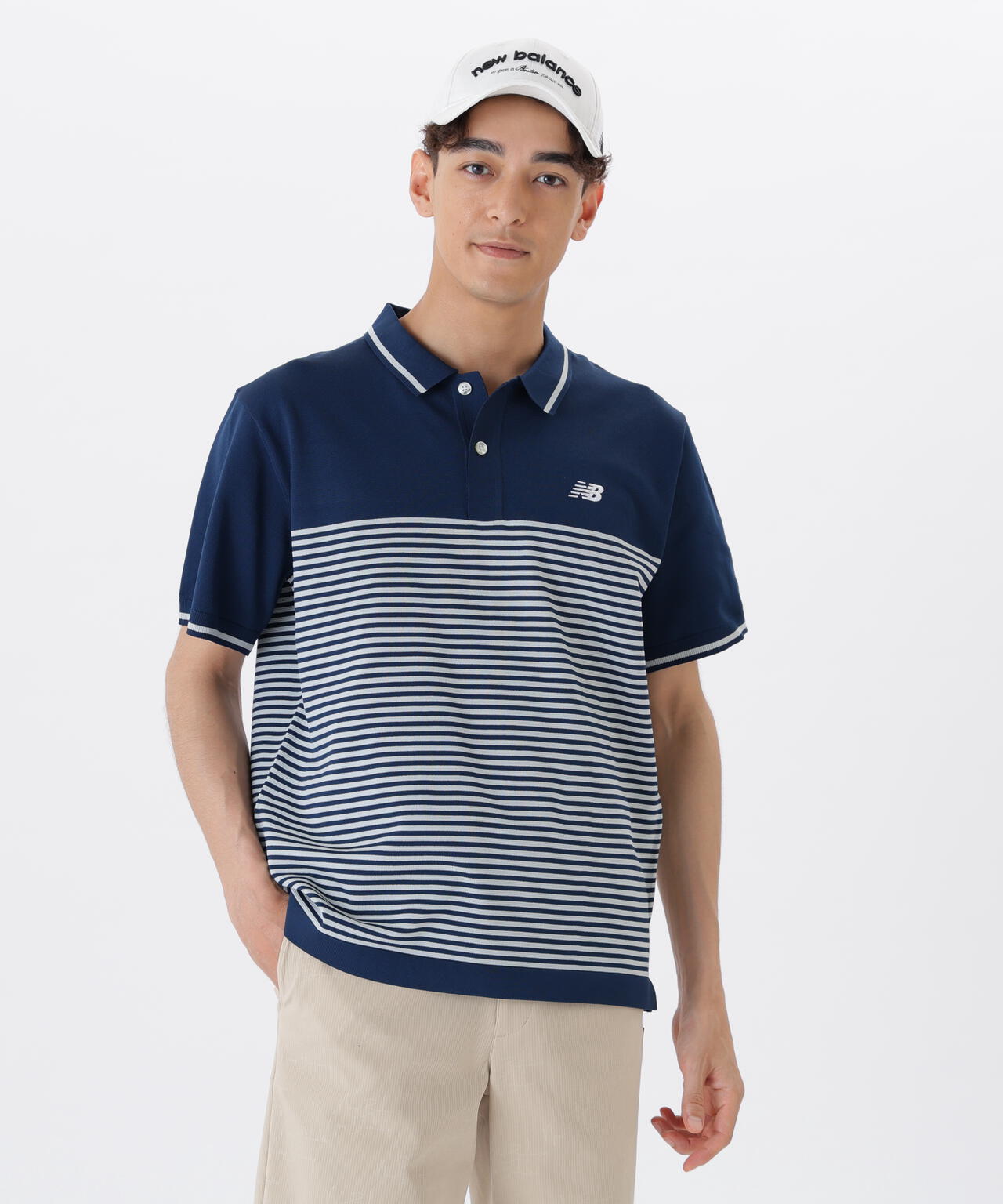 【直営店舗・公式オンライン限定】Ｓ／ＳＬＥＥＶＥ　ＫＮＩＴ　ＰＯＬＯ　ＳＨＩＲＴ