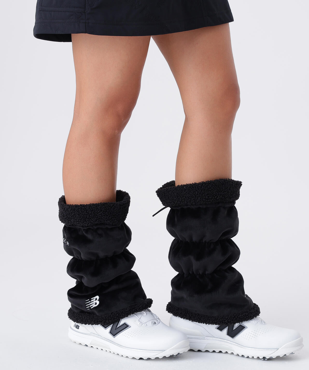 リバーシブル ショート レッグウオーマー (WOMENS)