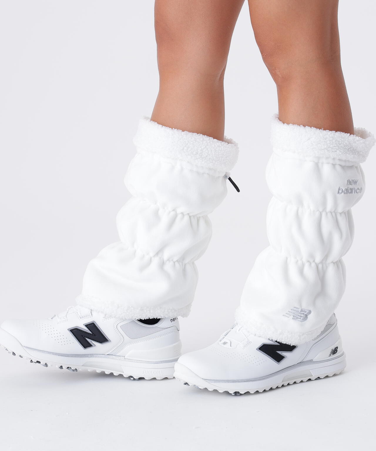 リバーシブル ショート レッグウオーマー (WOMENS)