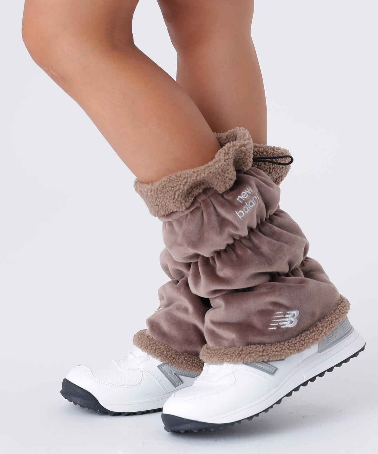 リバーシブル ショート レッグウオーマー (WOMENS)