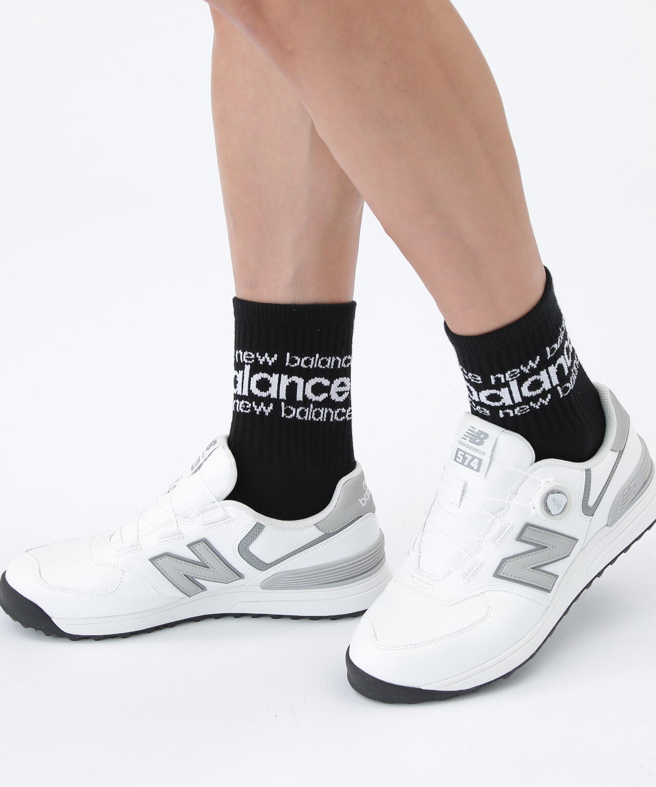 抗菌防臭 ミディアムショートソックス (MENS) | new balance golf