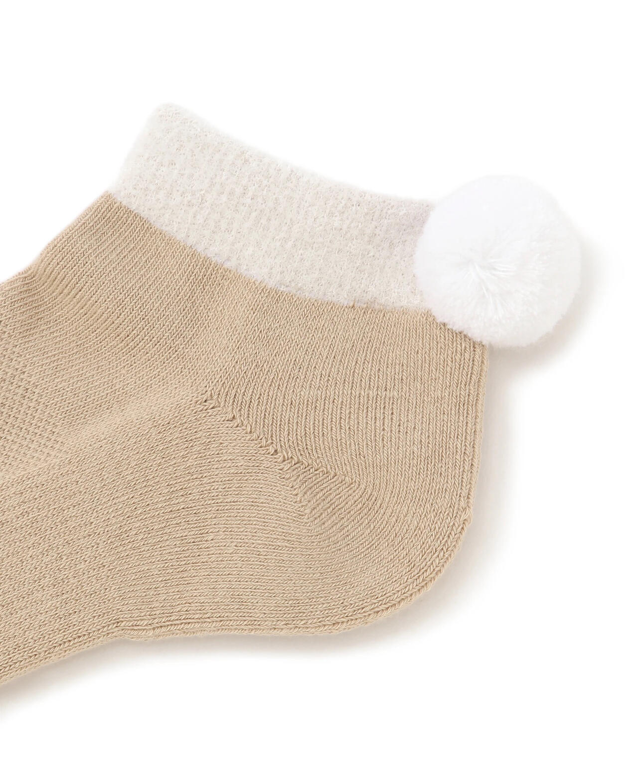 ぽんぽん アンクルソックス (WOMENS)