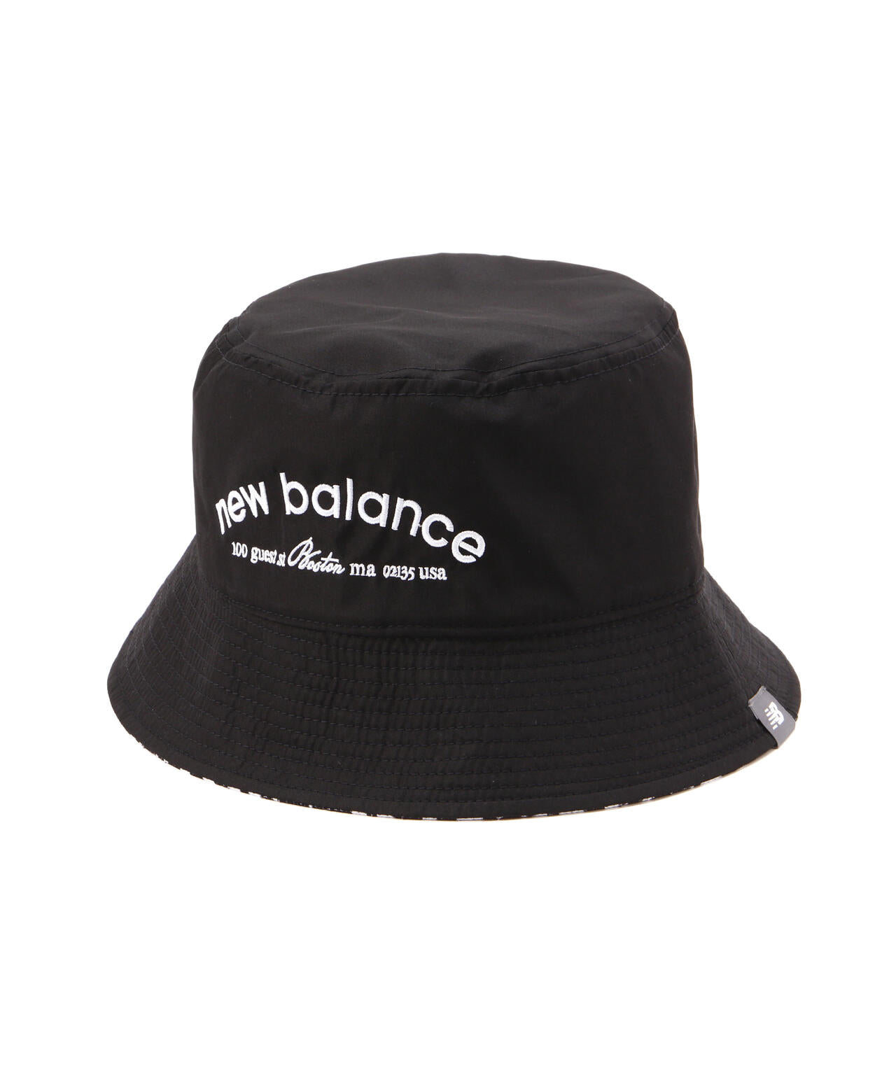 無地×ロゴジオメトリック リバーシブル仕様 バケットハット (UNISEX)