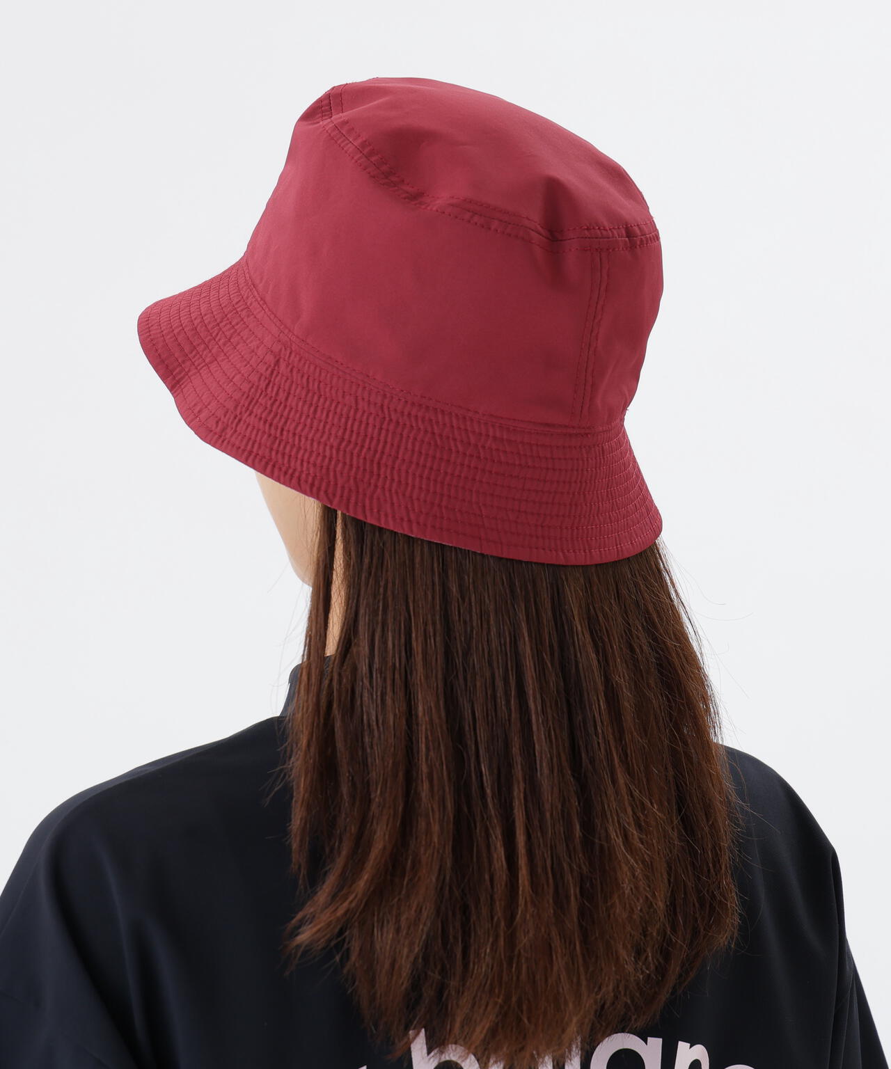 無地×ロゴジオメトリック リバーシブル仕様 バケットハット (UNISEX)