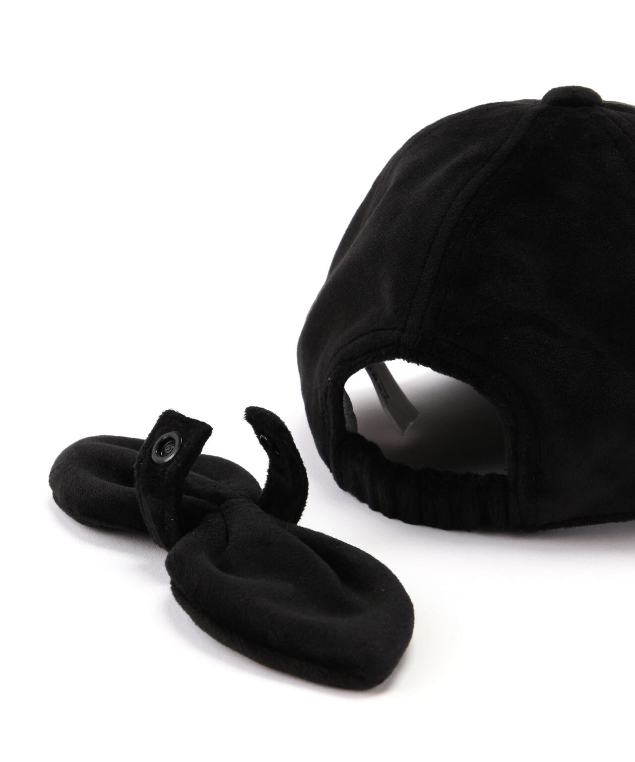 りぼん脱着 6パネルキャップ (WOMENS)