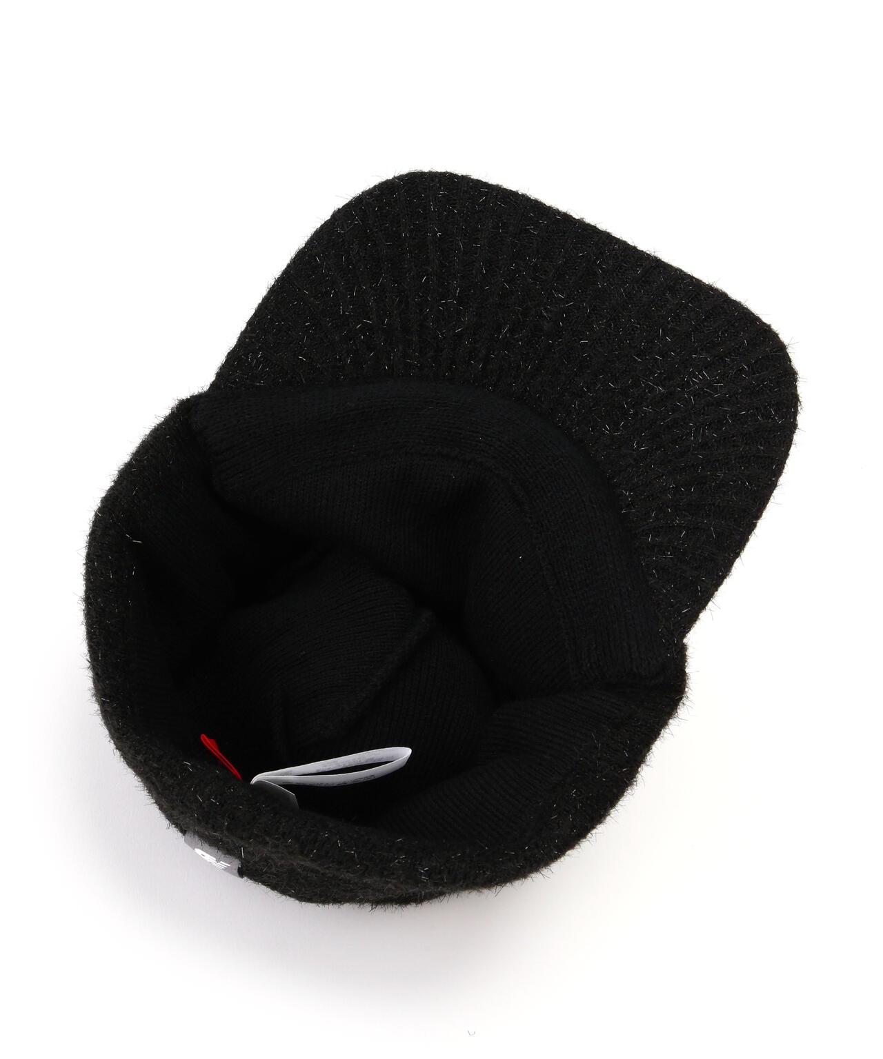 ボンボン ラメ ブリムビーニー (WOMENS)