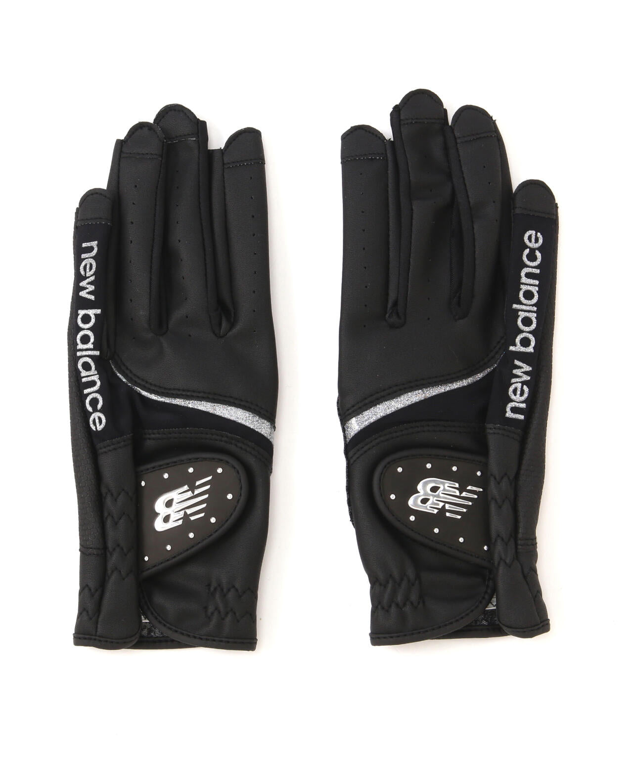 ラメライン ネイルスルー仕様 両手用 グローブ (WOMENS)