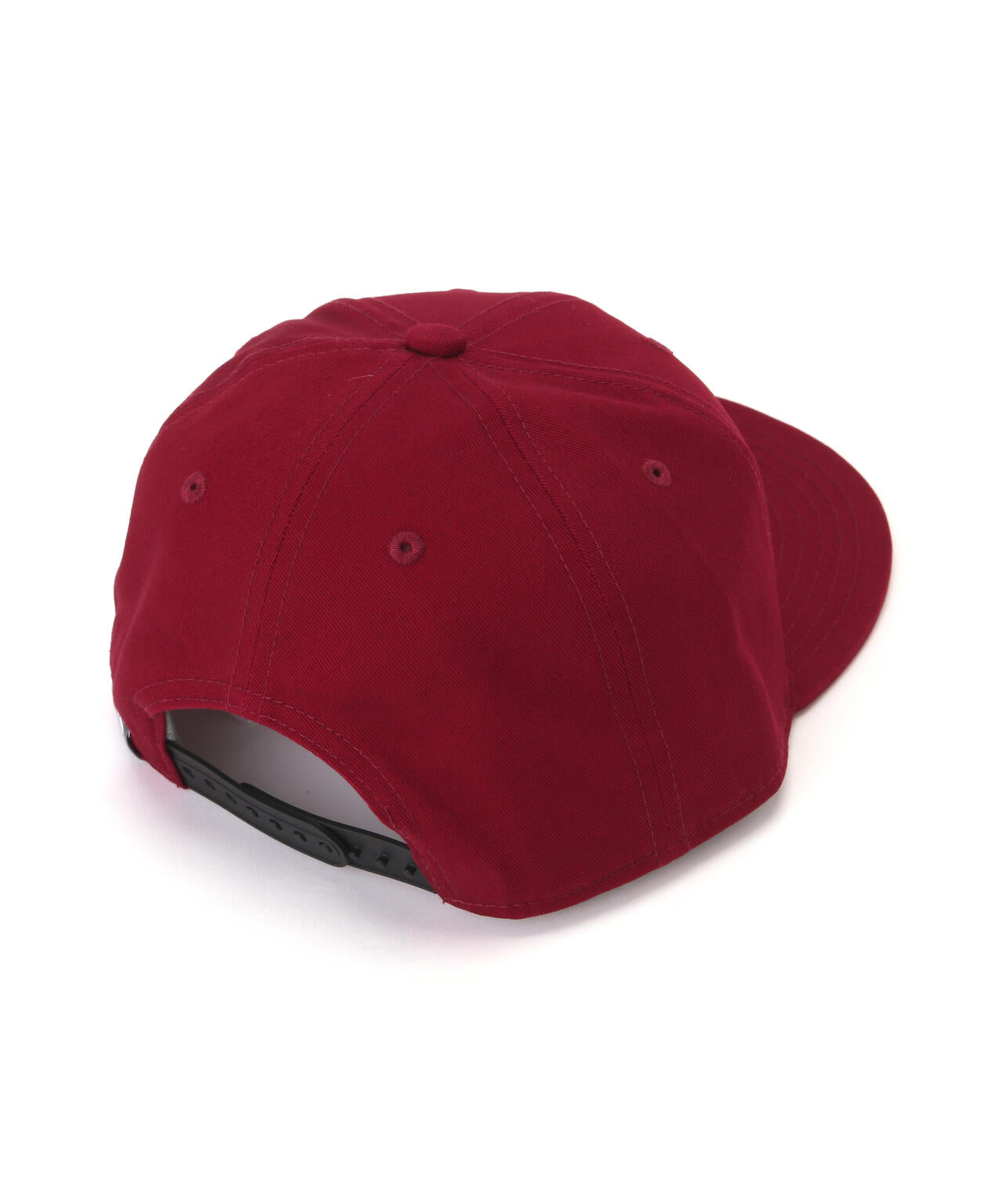 刺繍ロゴ フラットブリムキャップ (MENS)