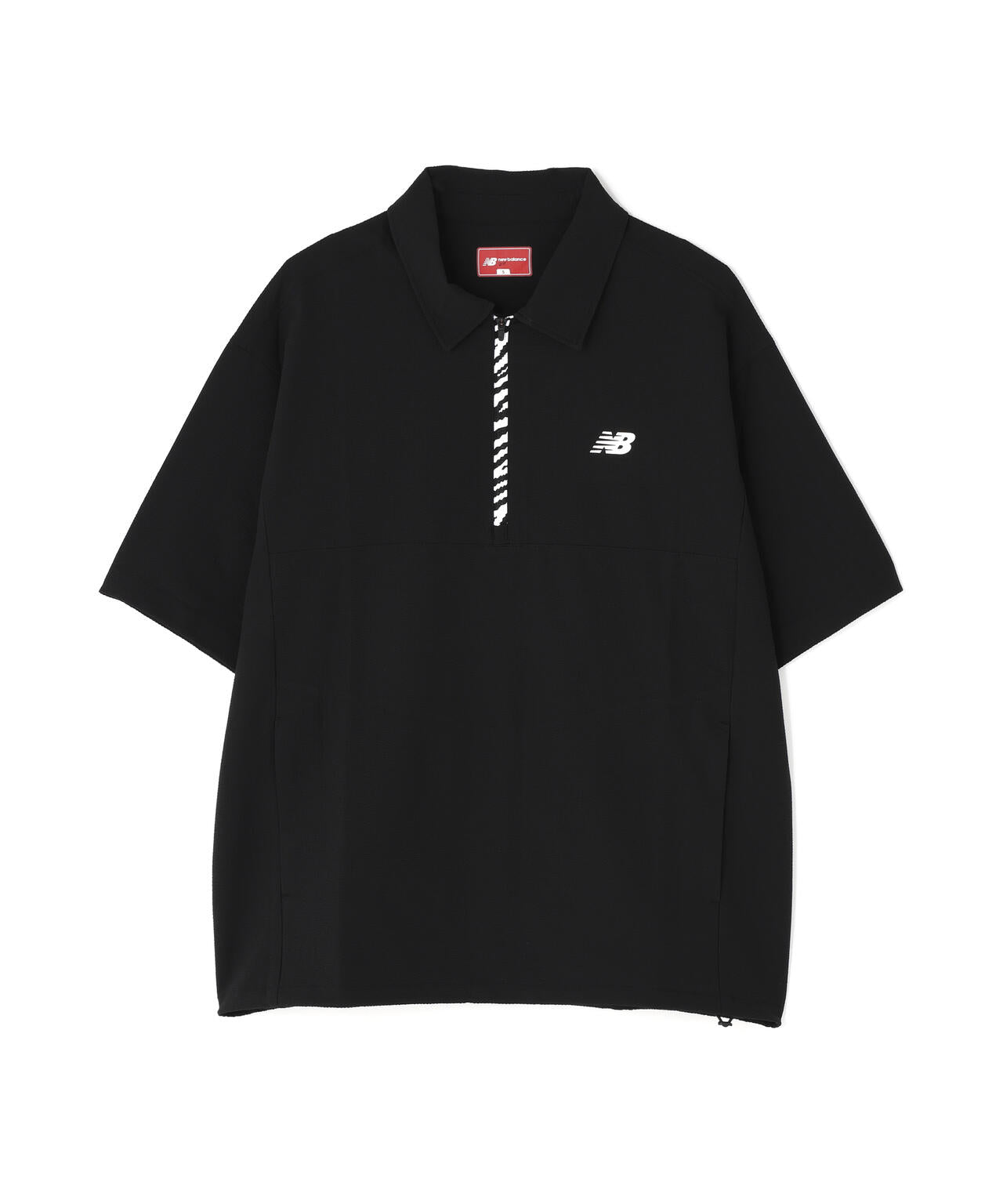 ハーフジップ シャツアウター (MENS)
