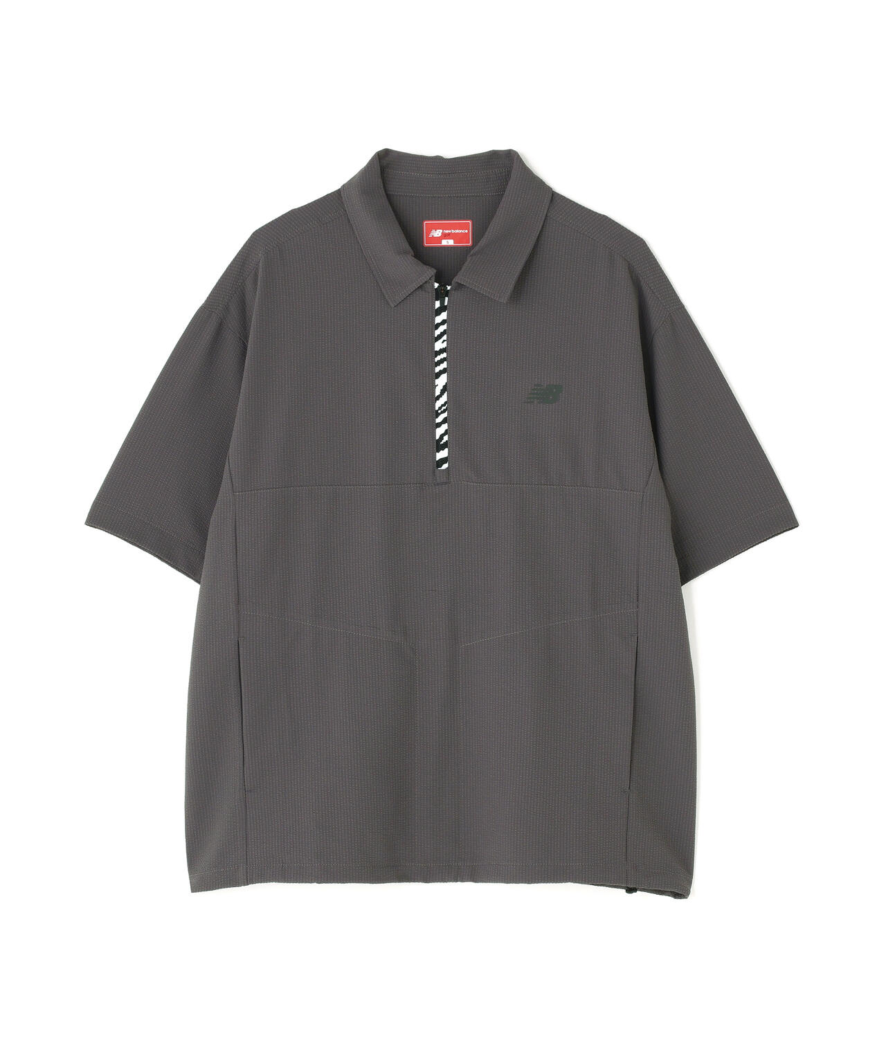 直営店舗限定カラー有】ハーフジップ シャツアウター (MENS) | new