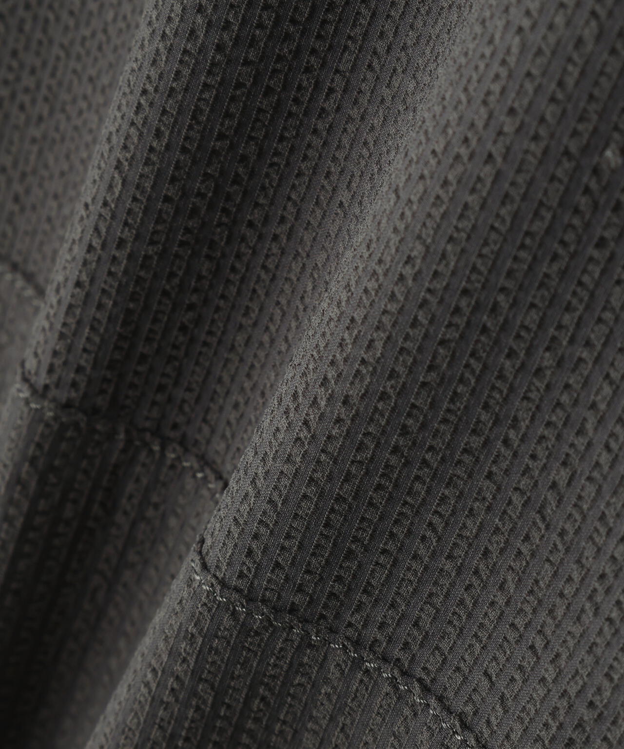 ハーフジップ シャツアウター (MENS)