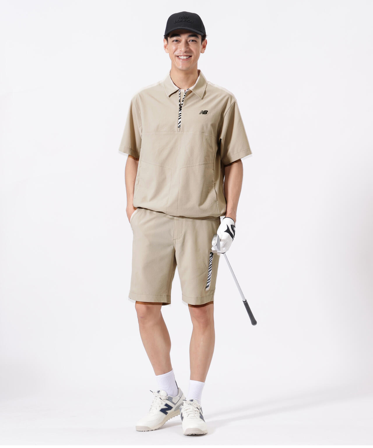 直営店舗限定カラー有】ハーフジップ シャツアウター (MENS) | new