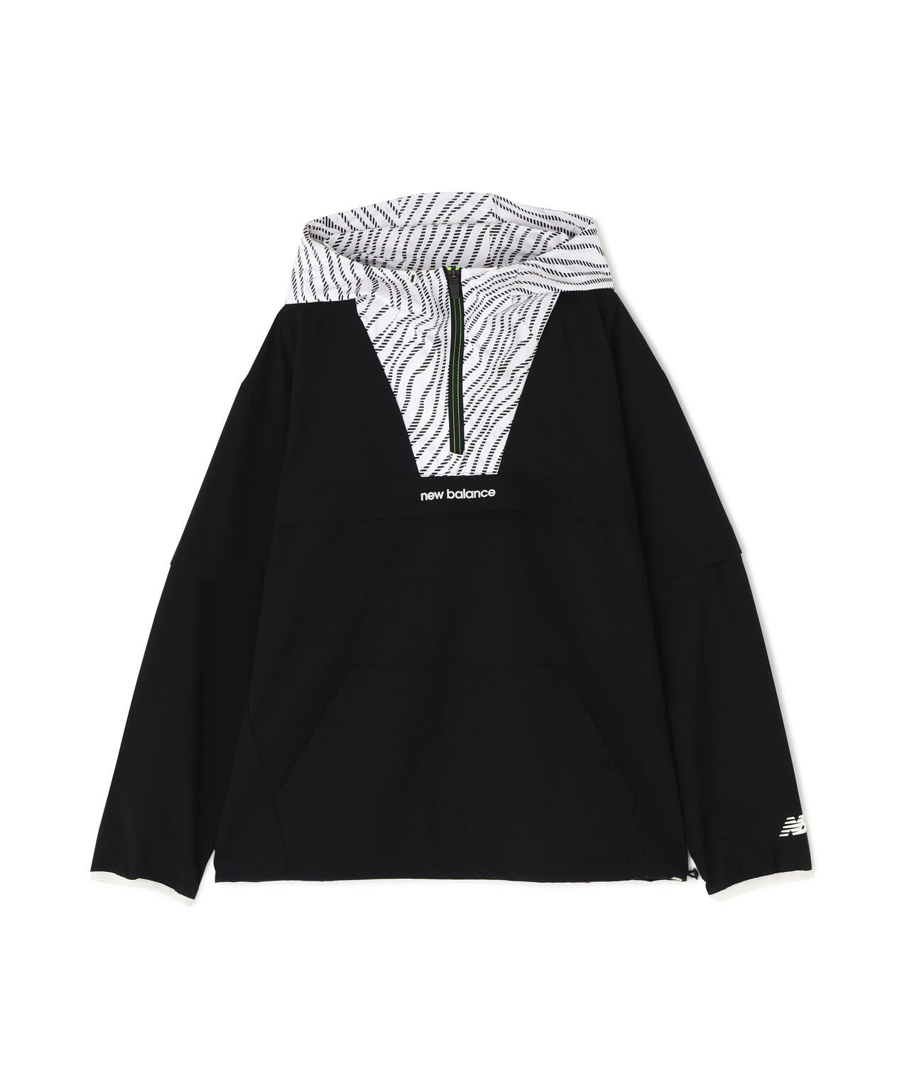 袖脱着 2WAY ハーフジップ プルオーバー フーディー (WOMENS)