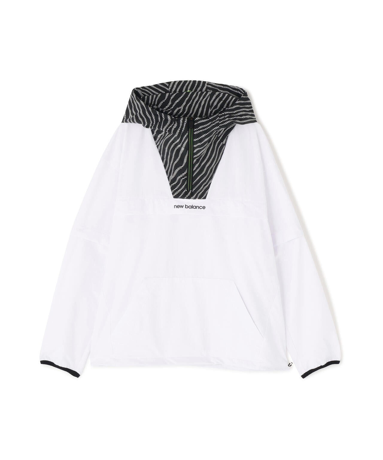 袖脱着 2WAY ハーフジップ プルオーバー フーディー (WOMENS)