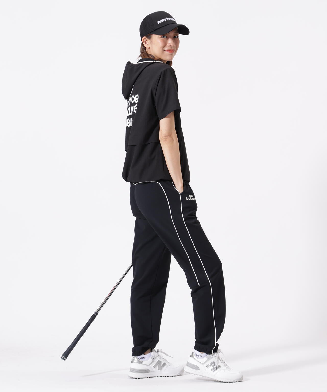 ハーフジップ プルオーバーフーディー (WOMENS) | new balance golf