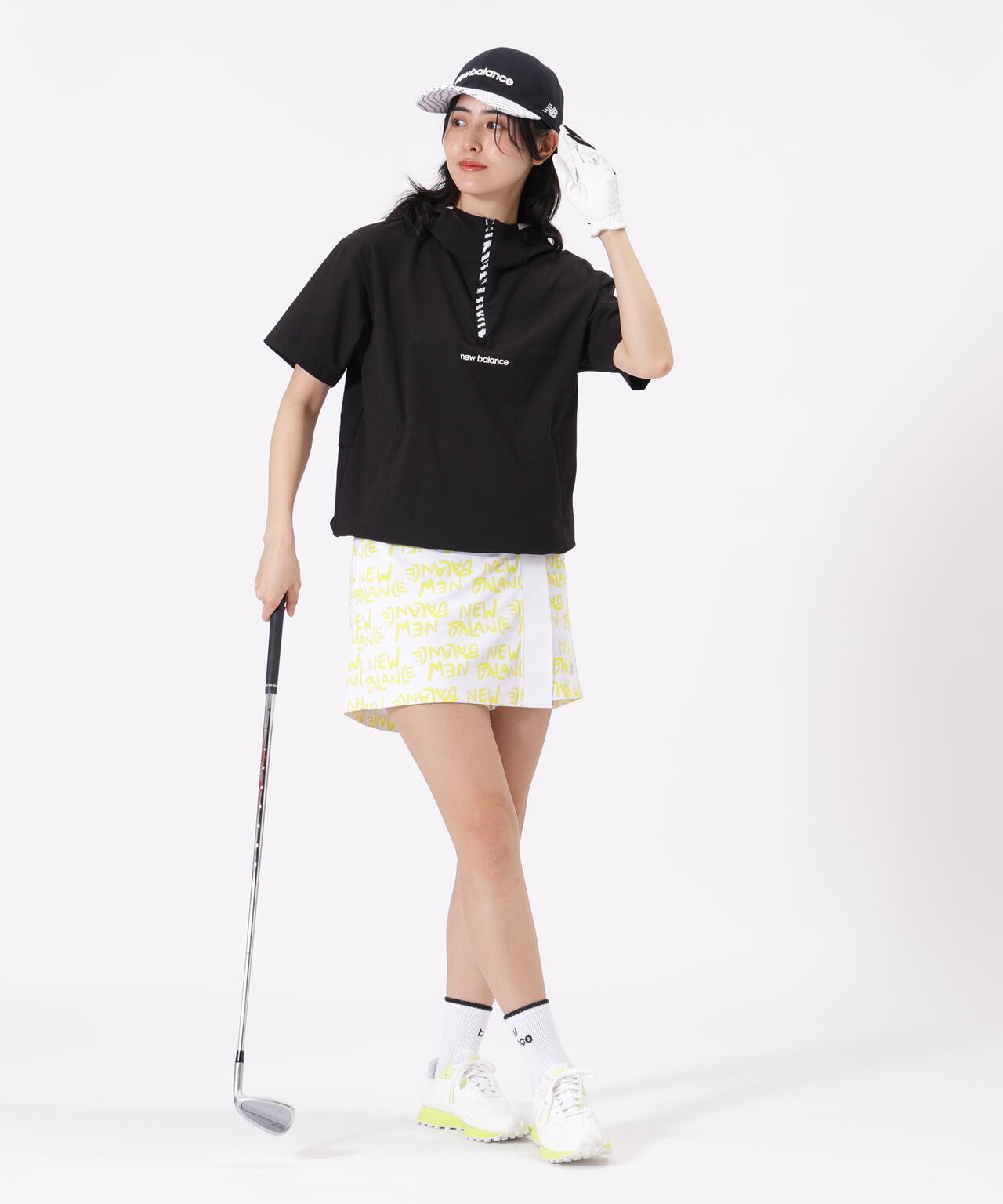 ハーフジップ プルオーバーフーディー (WOMENS) | new balance golf
