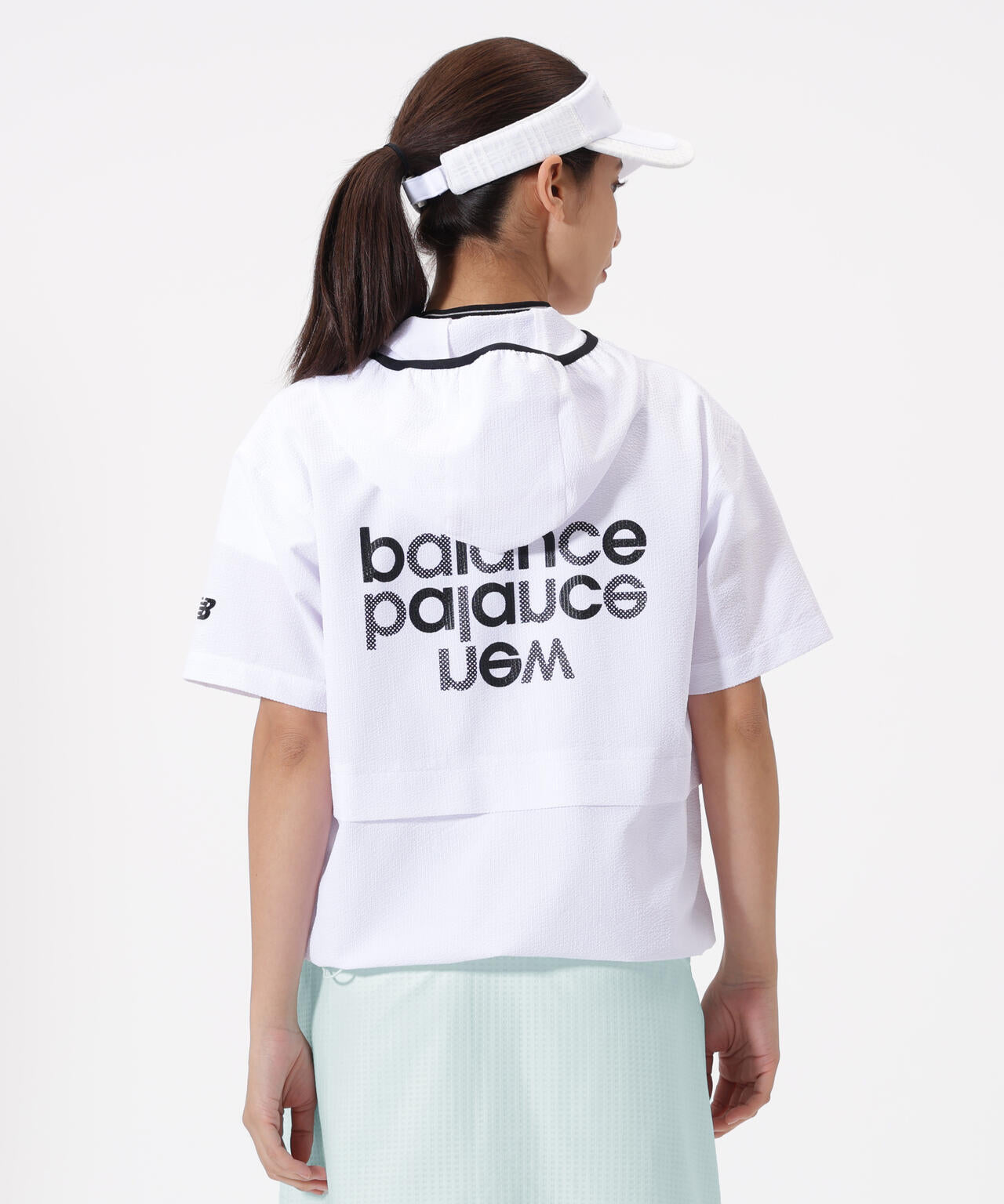 ハーフジップ プルオーバーフーディー (WOMENS) | new balance golf