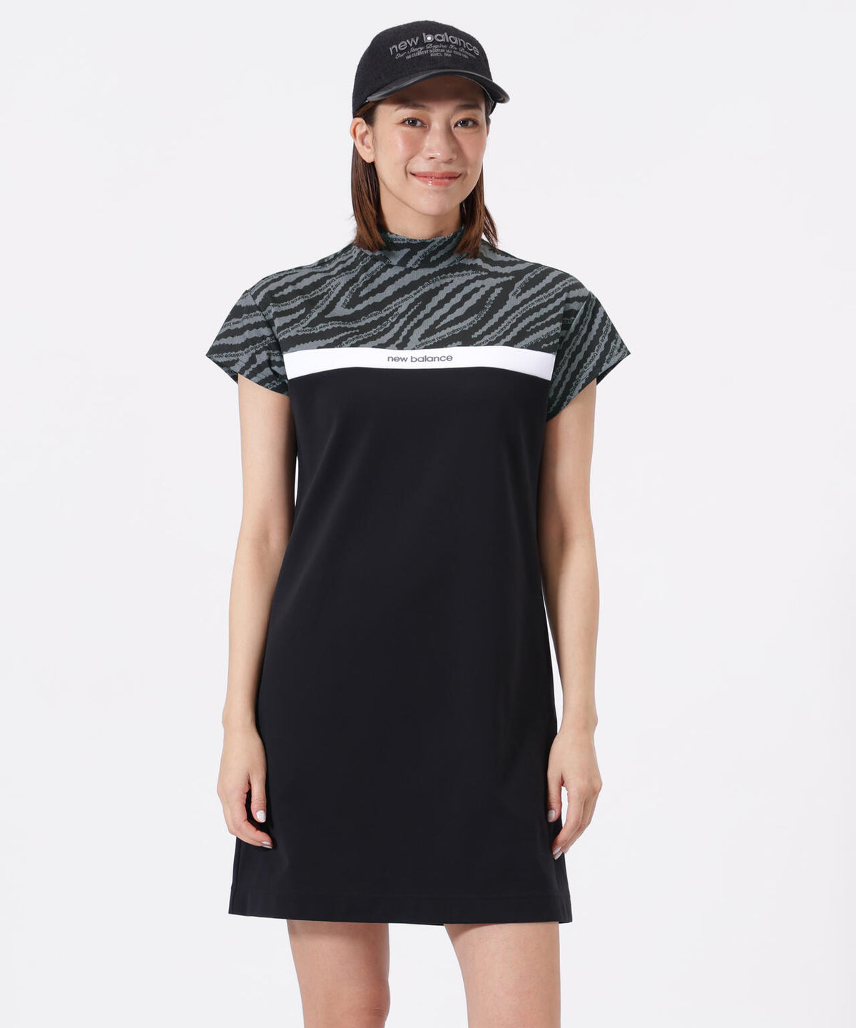 半袖 モックネック ワンピース (WOMENS) | new balance golf 