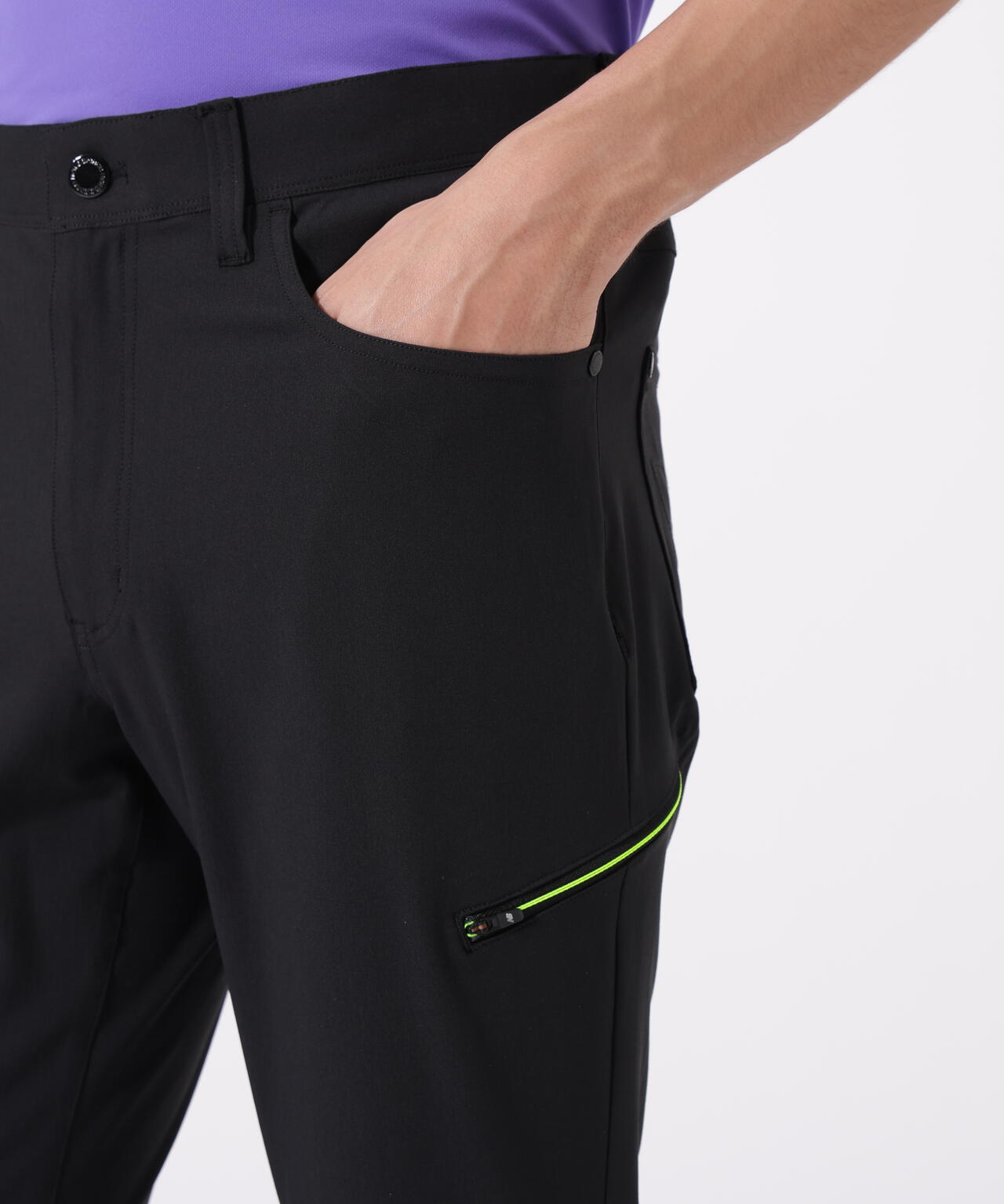 4WAYストレッチ 撥水 UV テーパード ロングパンツ (MENS)
