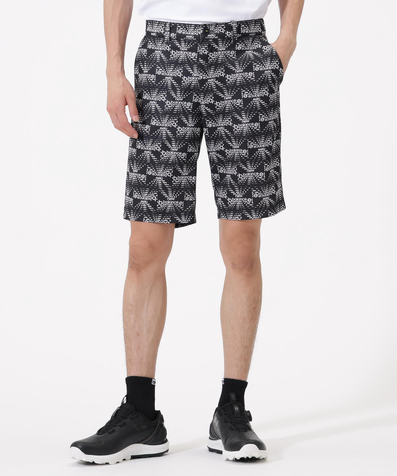 [ニューバランス] ゴルフ メンズ 接触冷感 ハーフパンツ 気化熱冷却 ジャージー ハーフパンツ (MENS) | new balance golf