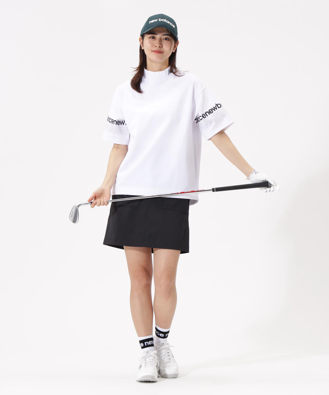 セミタイト ミディ丈スカート (WOMENS) | new balance golf