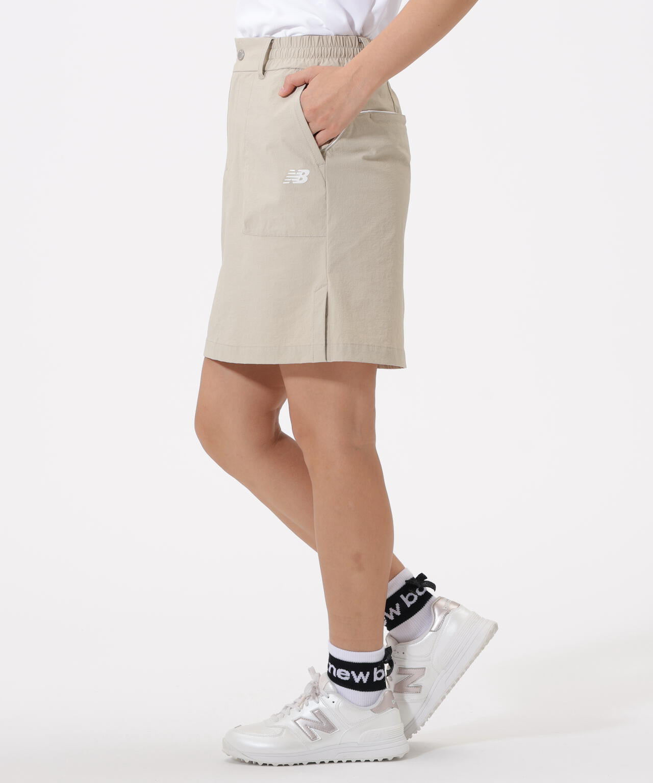 セミタイト ミディ丈スカート (WOMENS)