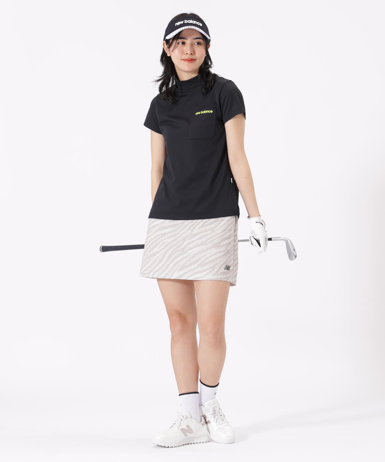 ロゴラインゼブラ柄 ジャージー スカート (WOMENS)
