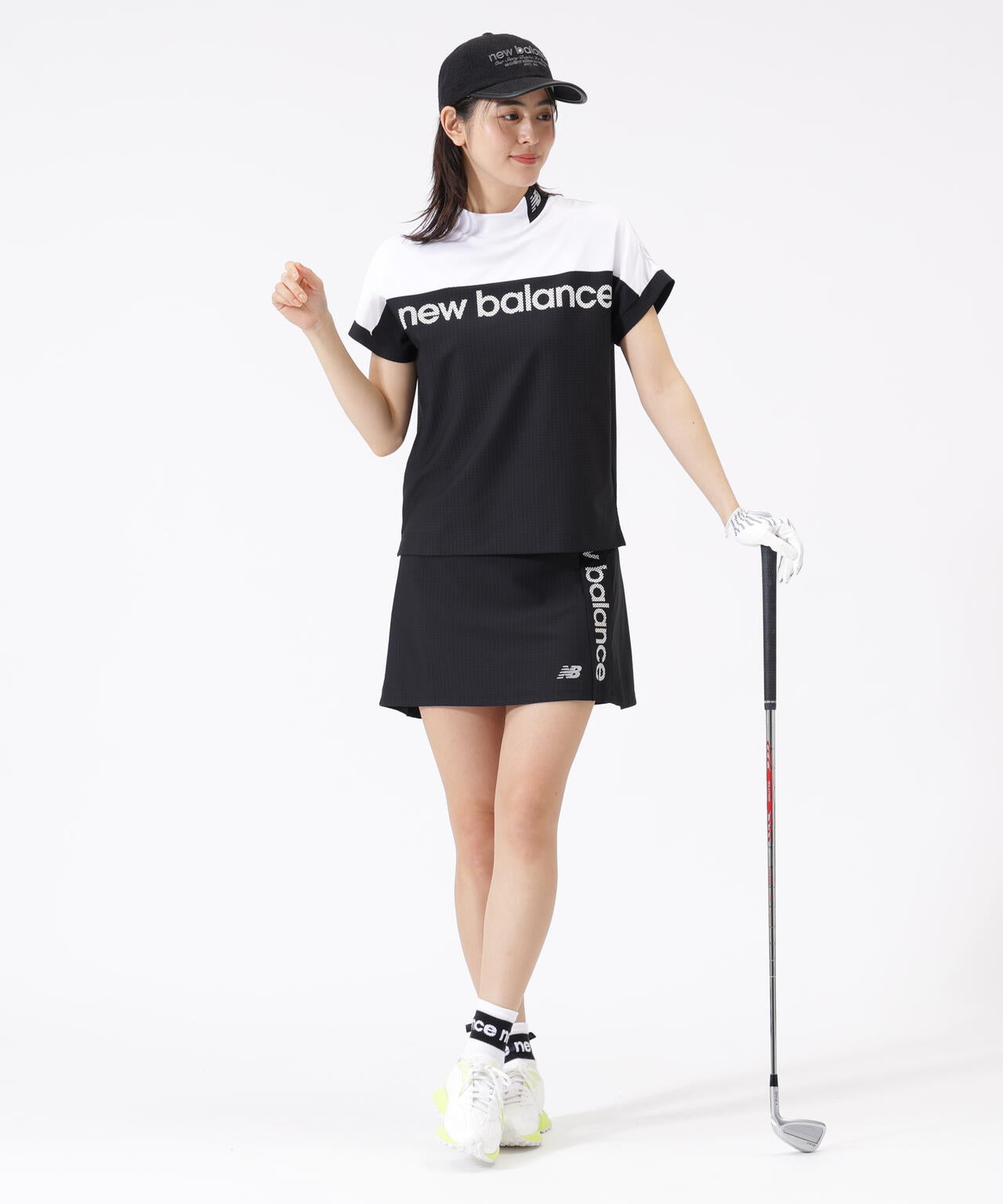 new balance golf セットアップ 美品 ノースリーブ／スカート スカート (WOMENS) | new balance golf（ニューバランス ゴルフ