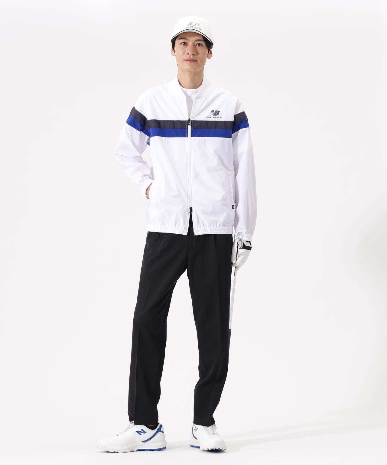 ワンタック ワイド ロングパンツ (MENS) | new balance golf