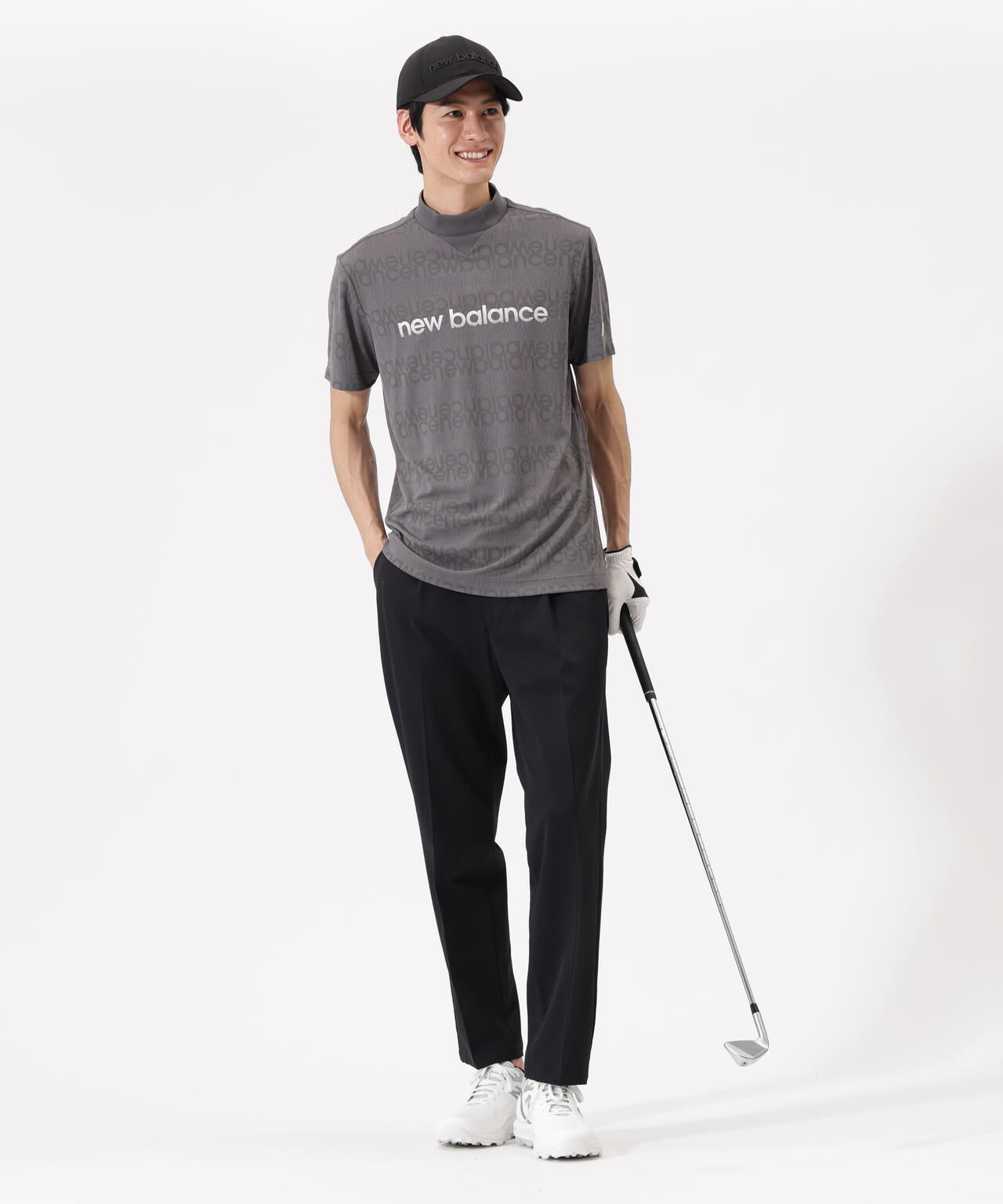 ワンタック ワイド ロングパンツ (MENS) | new balance golf
