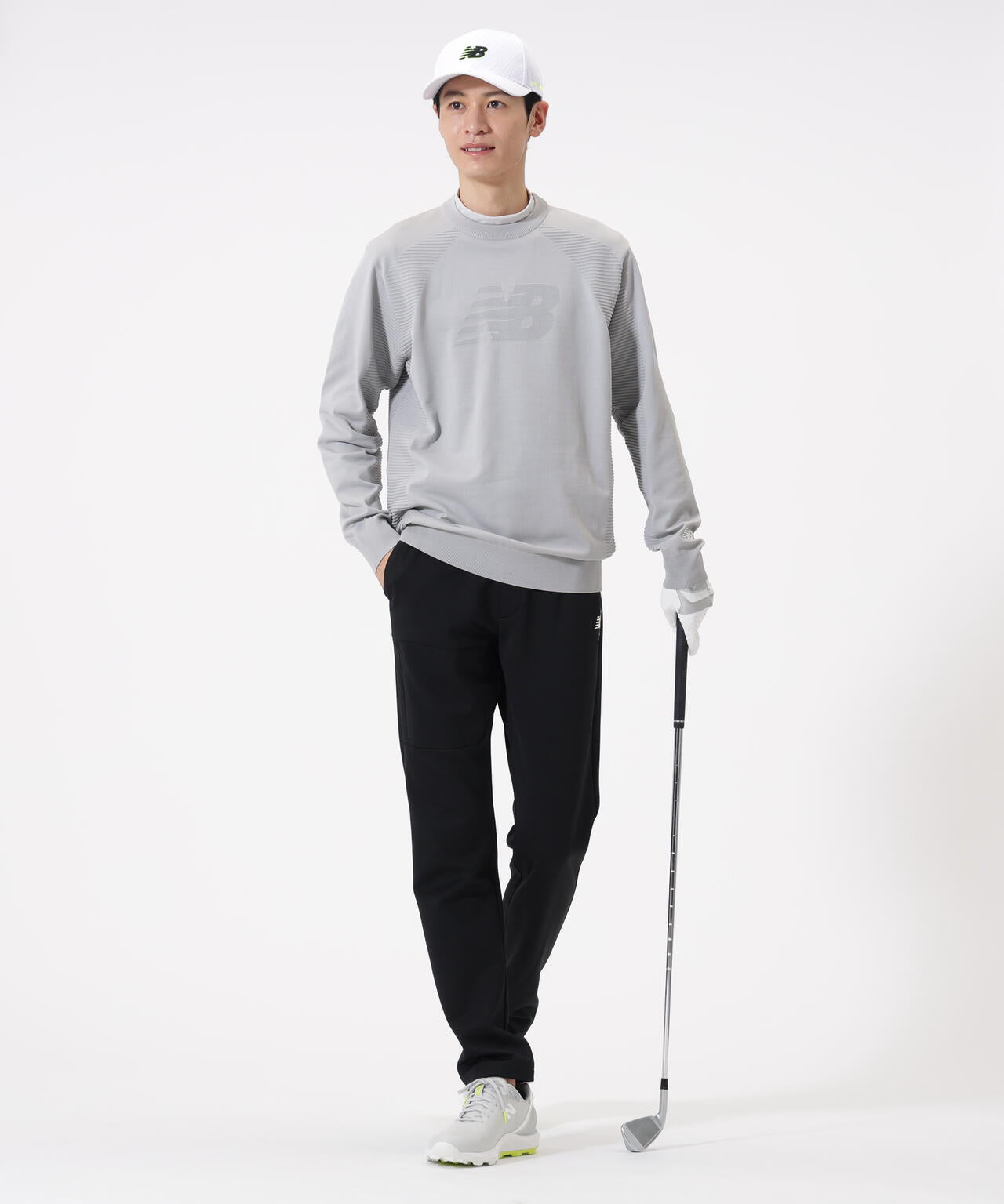 スウェット テーパード ロングパンツ (MENS)