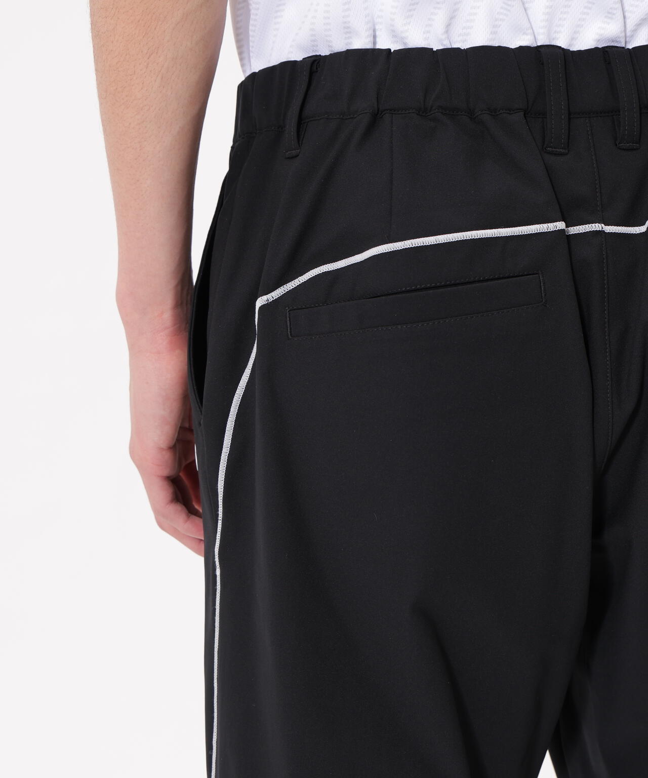 ジャージー ワイド ジョガーパンツ (MENS)