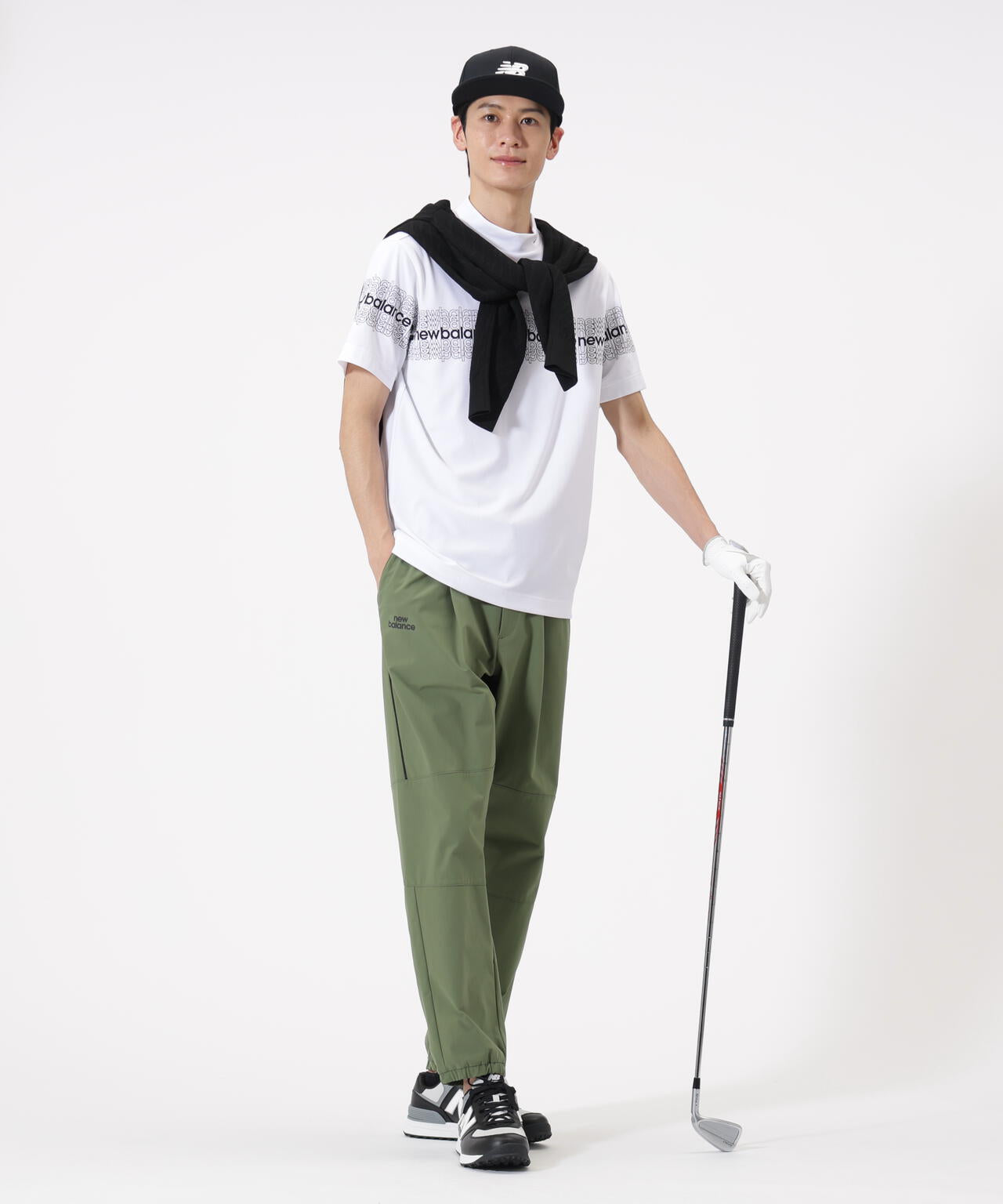 ジャージー ワイド ジョガーパンツ (MENS)