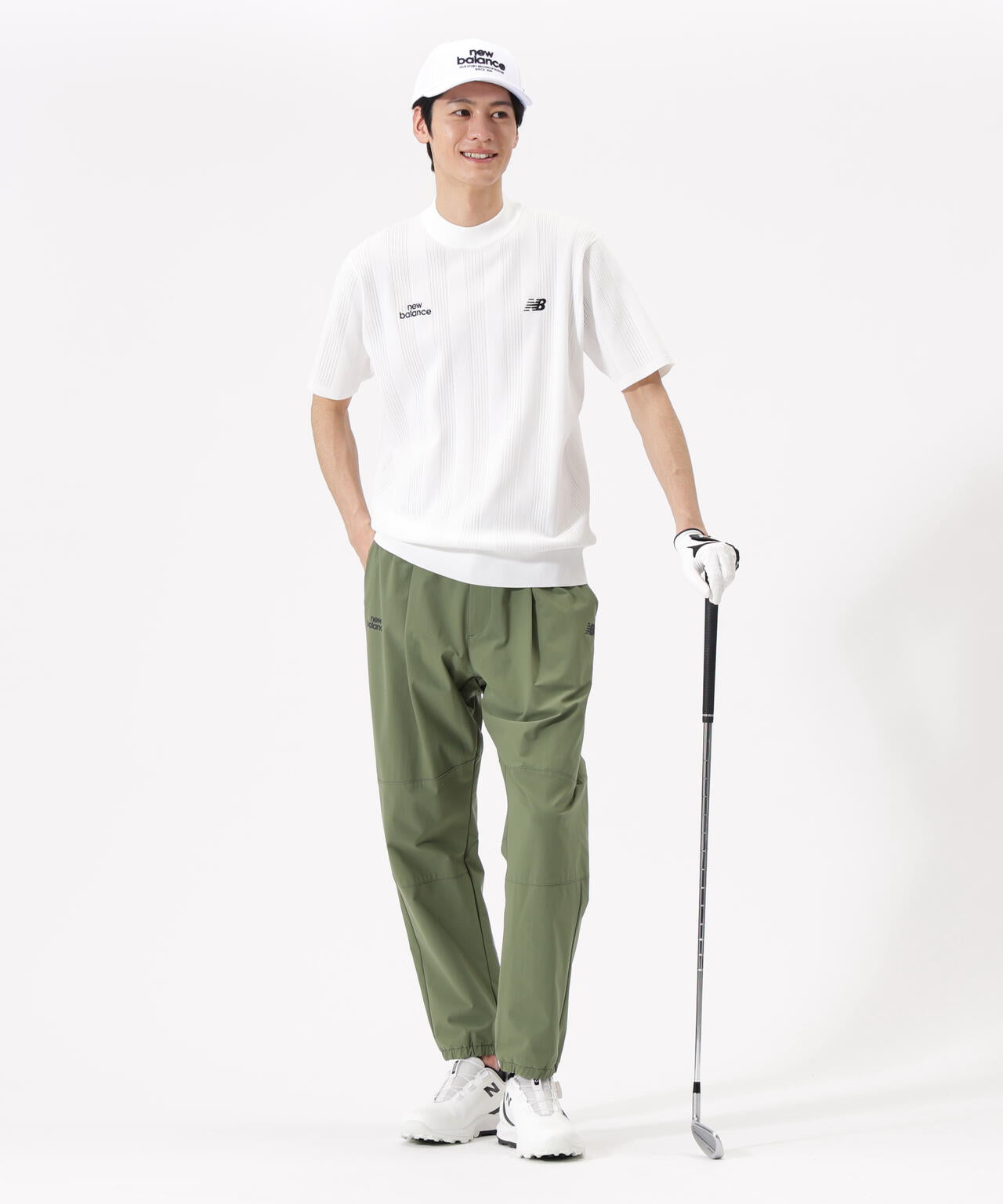 ジャージー ワイド ジョガーパンツ (MENS)