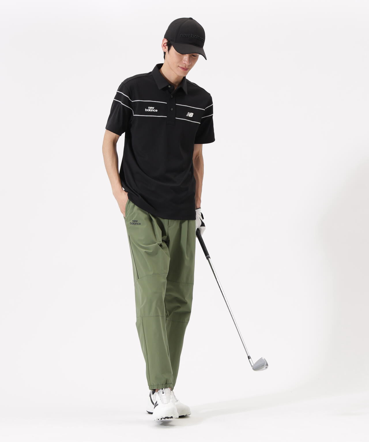 ジャージー ワイド ジョガーパンツ (MENS)