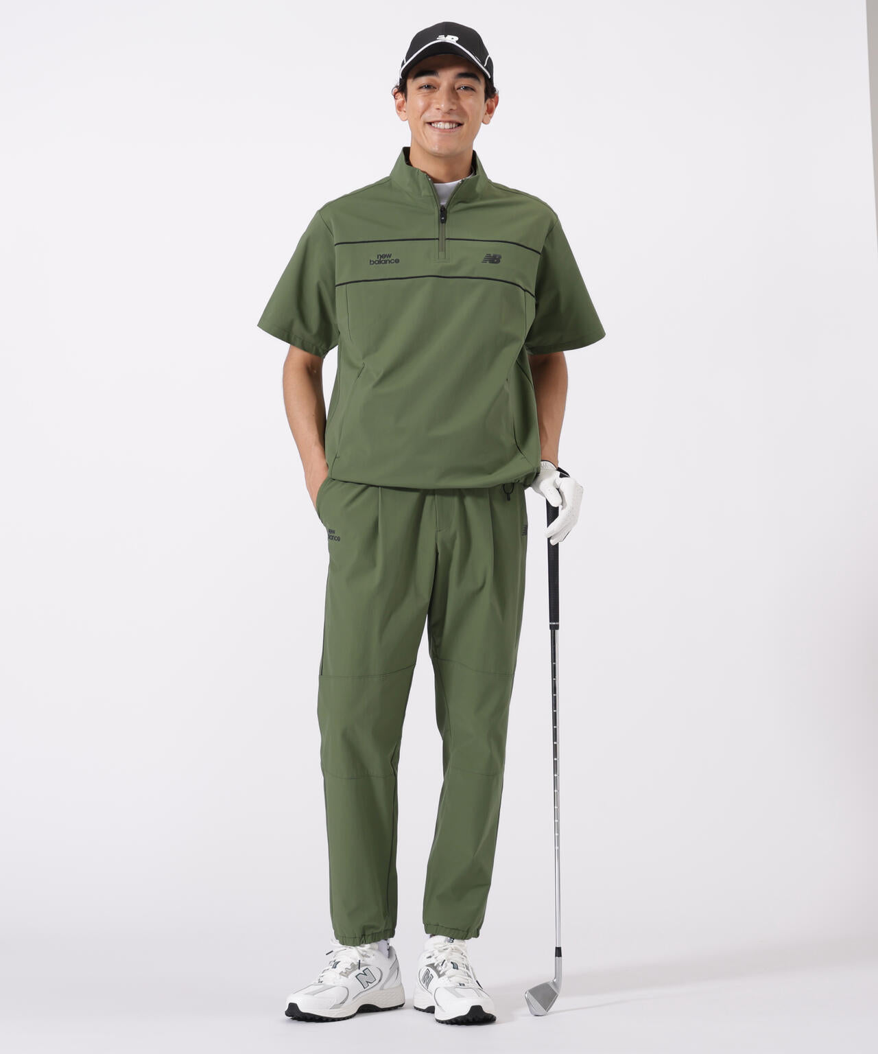 ジャージー ワイド ジョガーパンツ (MENS) | new balance golf