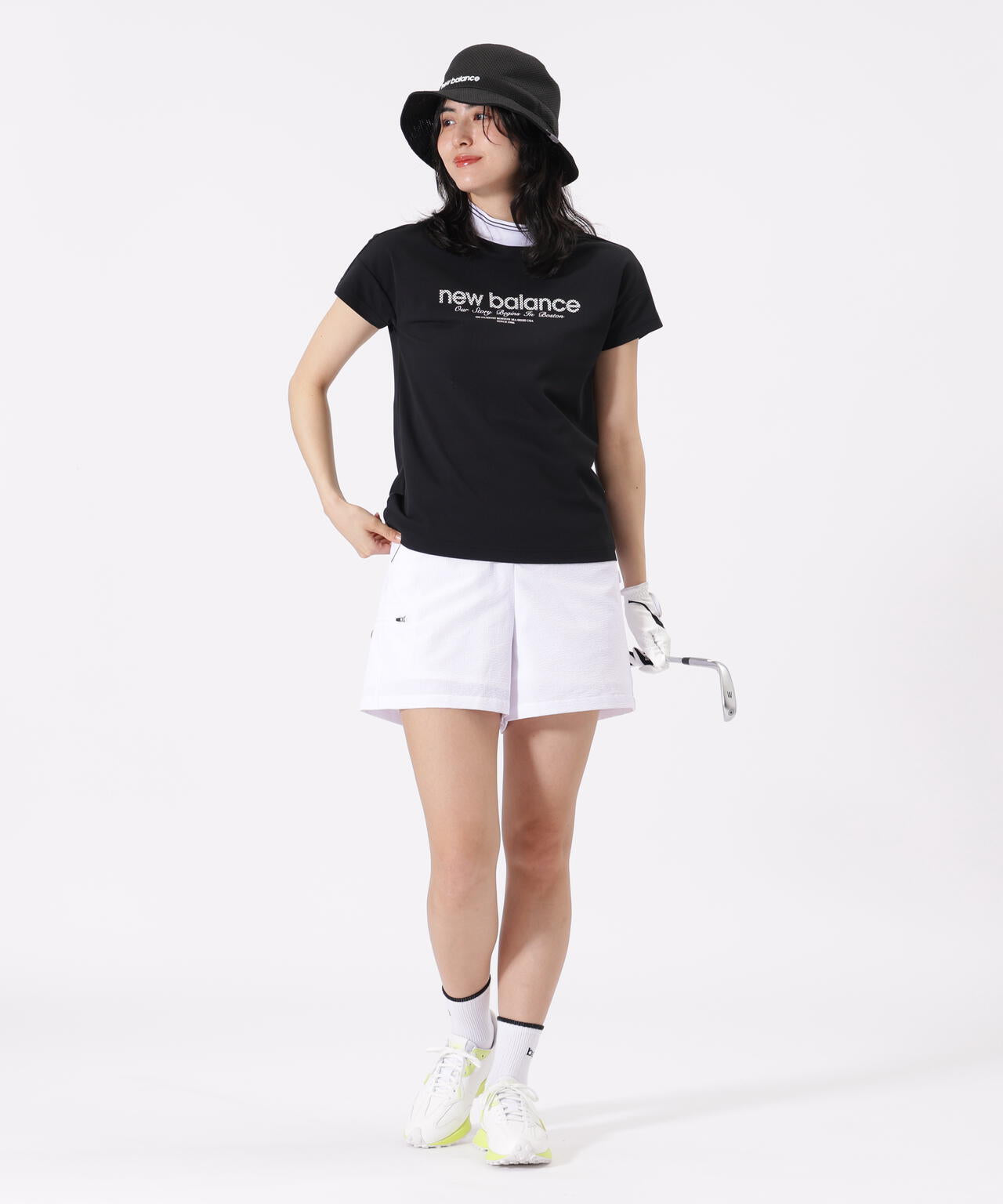 サイズ2 ホワイト スカート キュロット ニューバランスゴルフ 新品未使用 キュロット ゴルフ golf（ニューバランス balance new | (WOMENS) レディースウェア