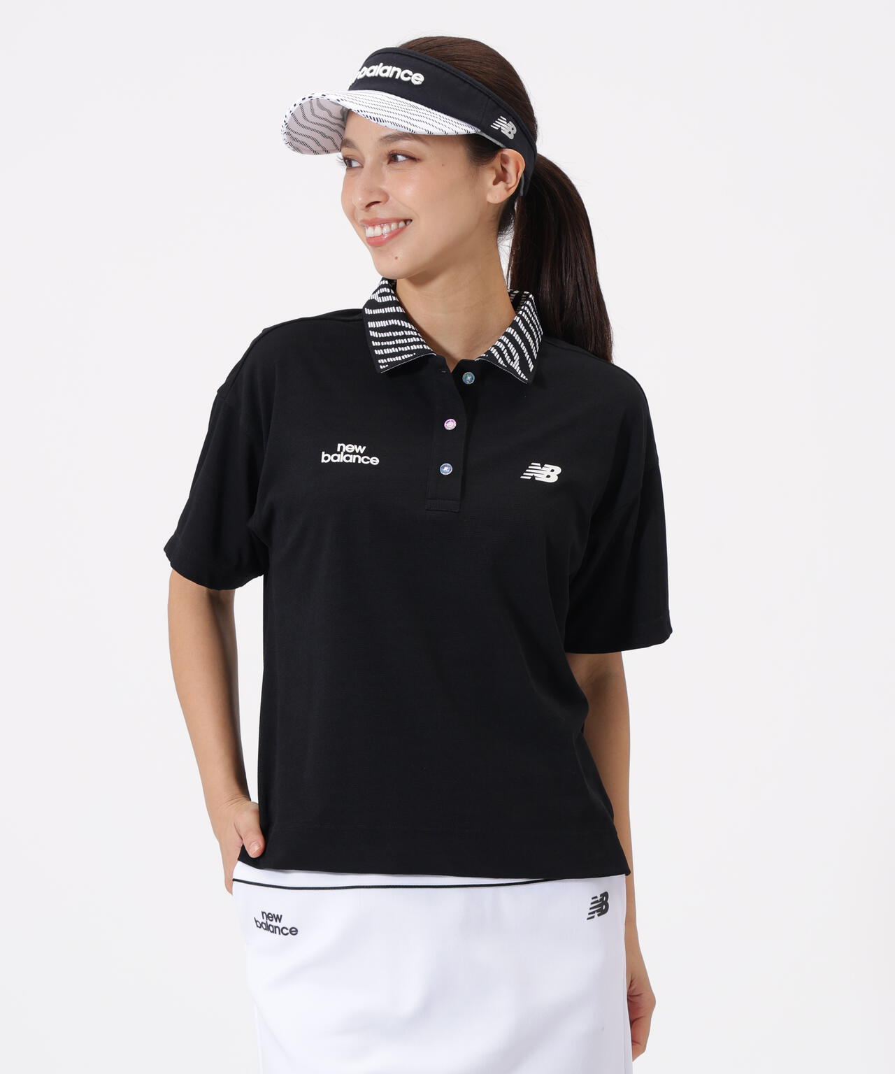 半袖 ビッグ ポロシャツ (WOMENS)