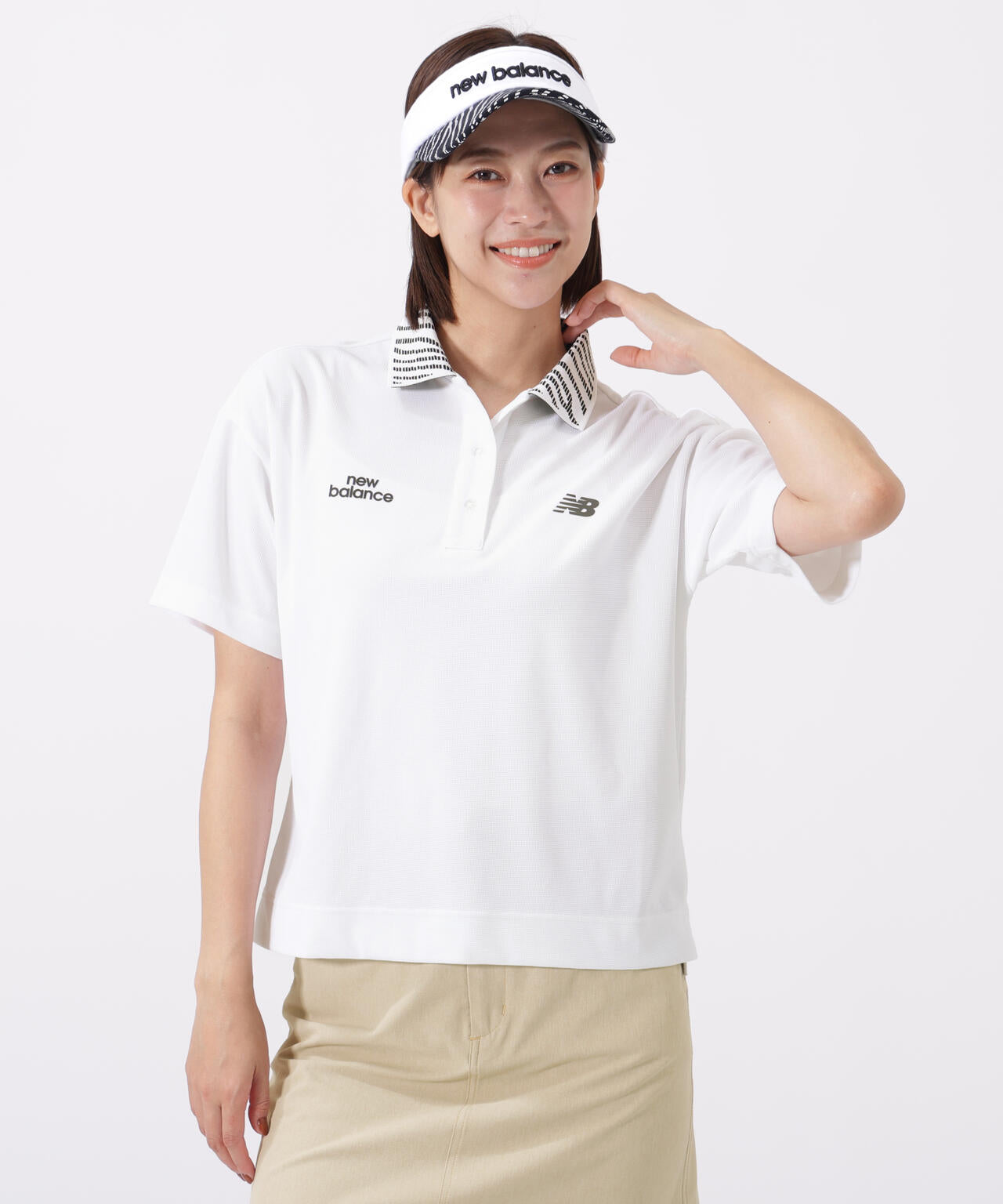 半袖 ビッグ ポロシャツ (WOMENS)