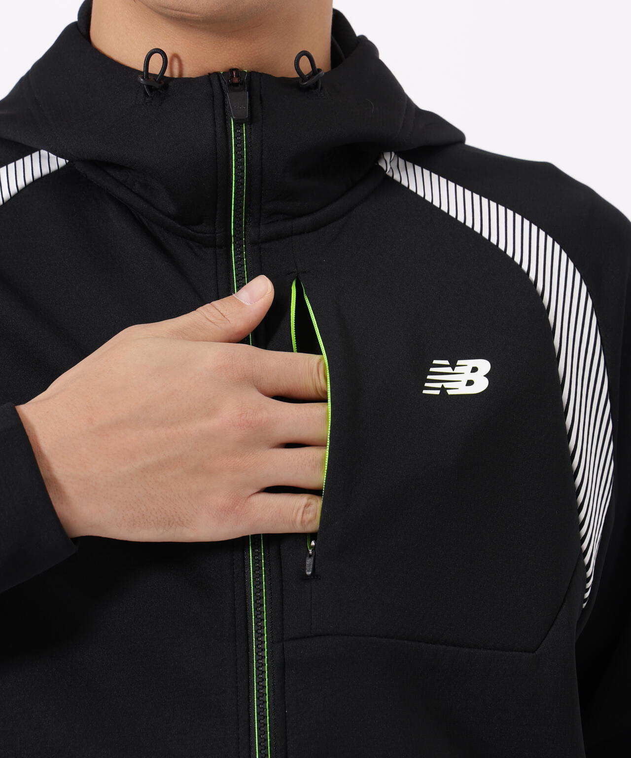 スウェット フルジップ フーディー (MENS) | new balance golf