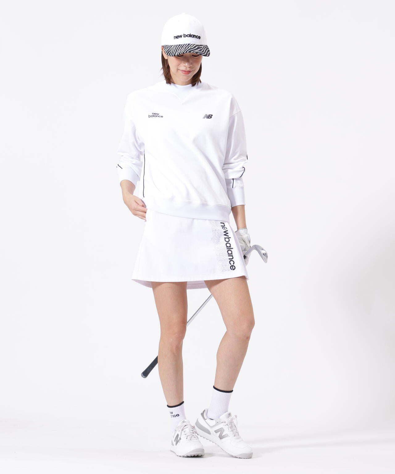 スウェット モックネック プルオーバー (WOMENS) | new balance golf