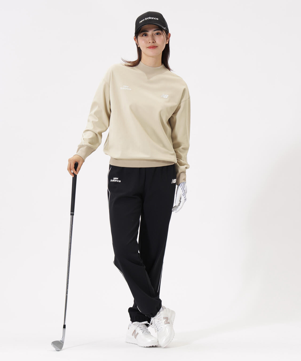 スウェット モックネック プルオーバー (WOMENS) | new balance golf