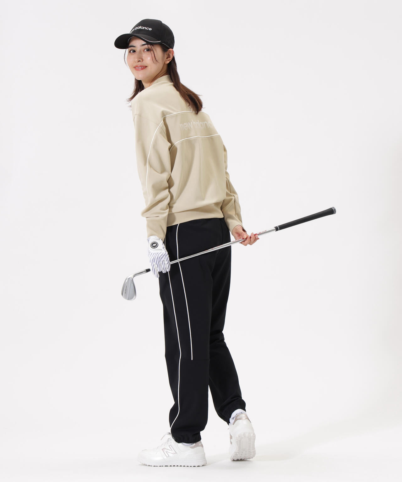 スウェット モックネック プルオーバー (WOMENS) | new balance golf