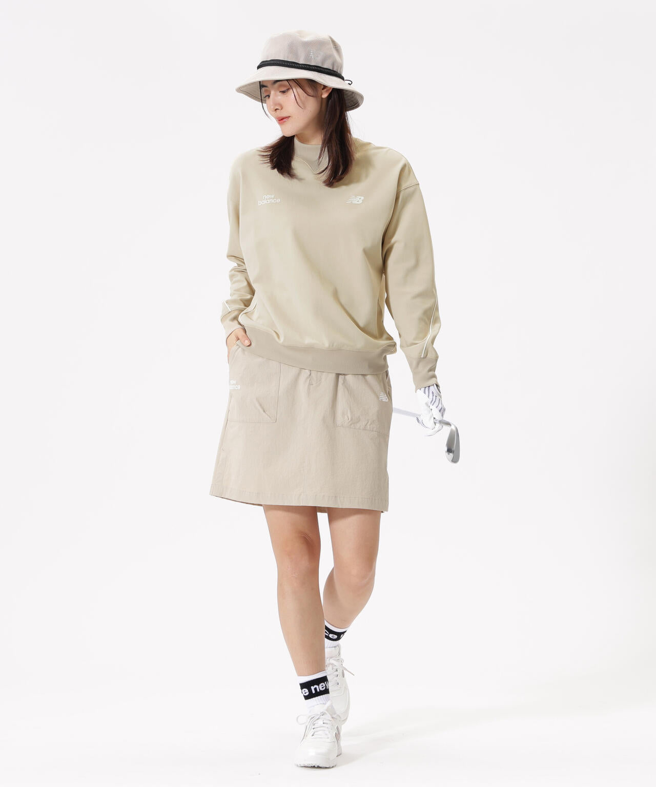 New balance golfレディース　プルオーバー セットアップ スウェット モックネック プルオーバー (WOMENS) | new balance golf