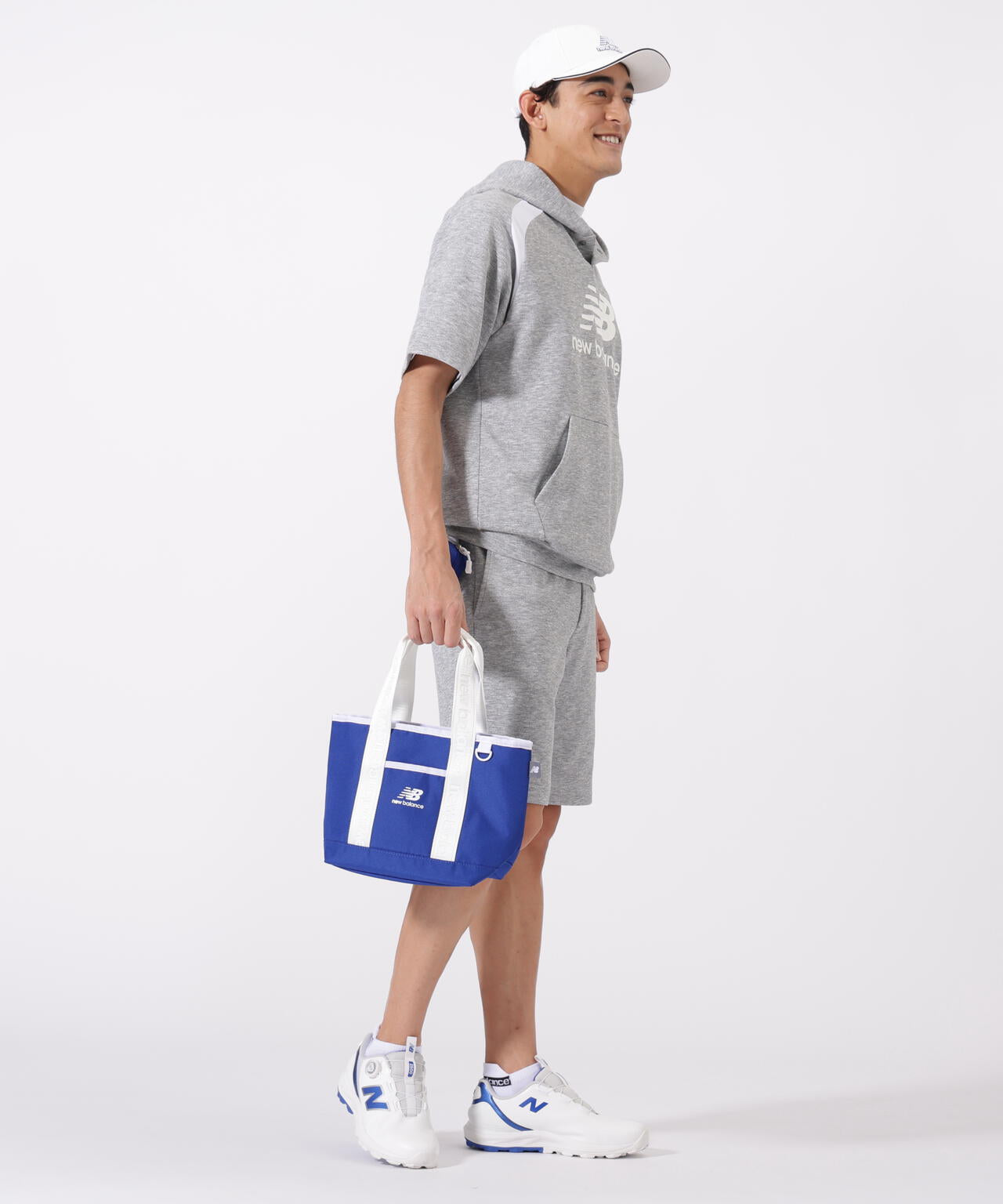 ハーフスリーブ スウェット プルオーバー フーディー (MENS) | new